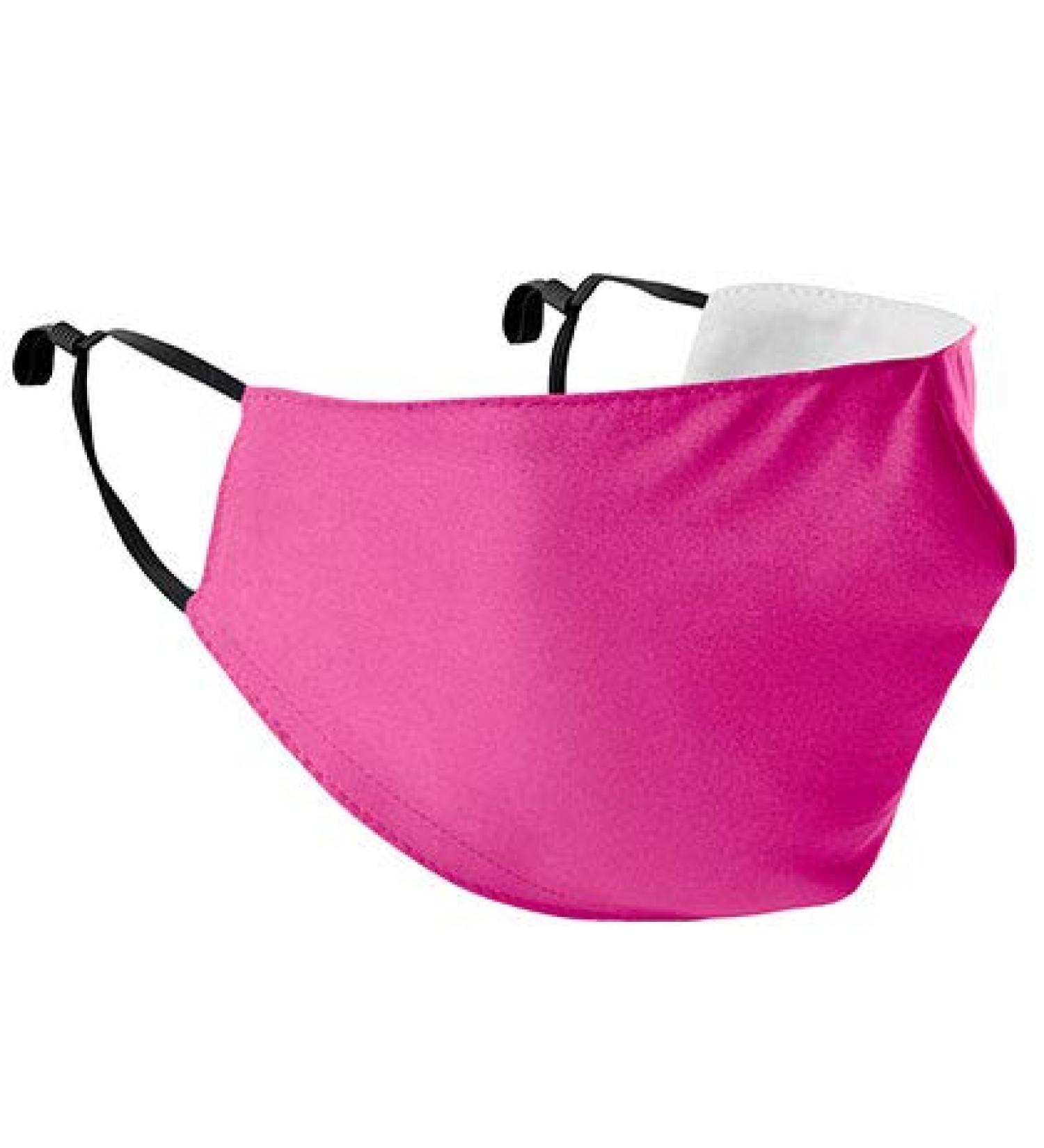 Reusable washable face mask mouth and nose protection (pink)