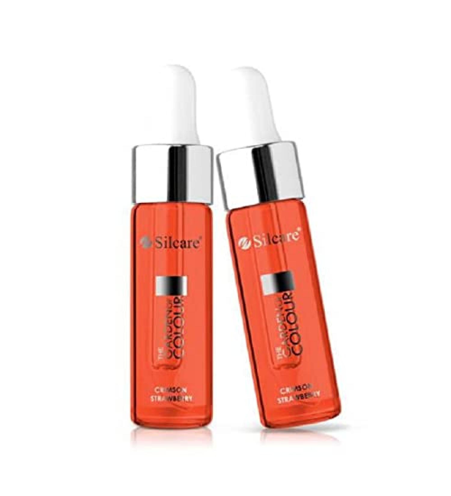 Silcare Cuticle Oil Strawberry Crimson 15ml