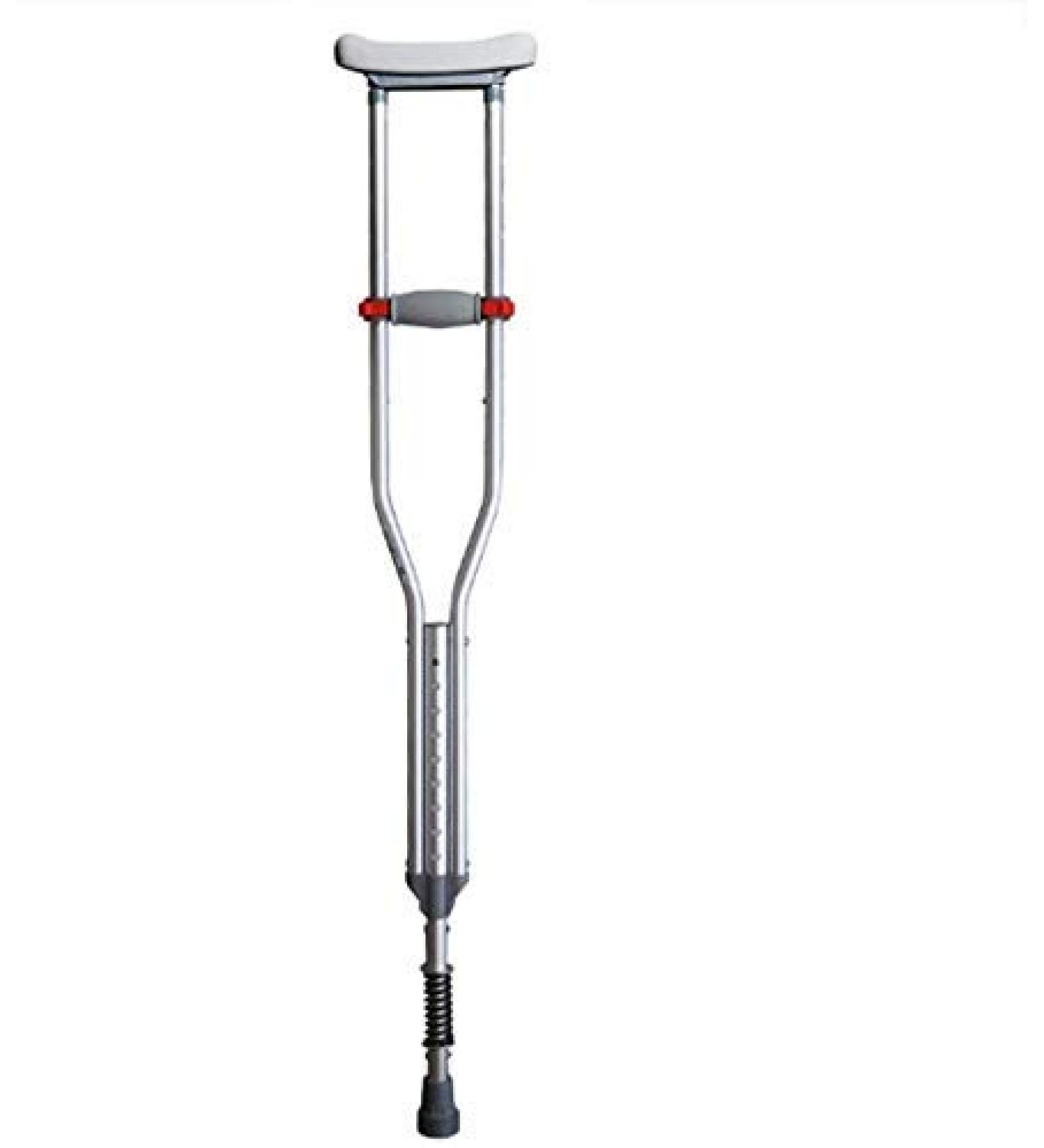 Crutches for Adults Underarm Durable Lightweight Aluminium Crutches Elbow Forearm with Underarm 8 Files + Grip 3 Files + Crutches 9 Files Adjustable Walking Stick Great for Travel Selfless dedication - Buy Online on GoSupps.com