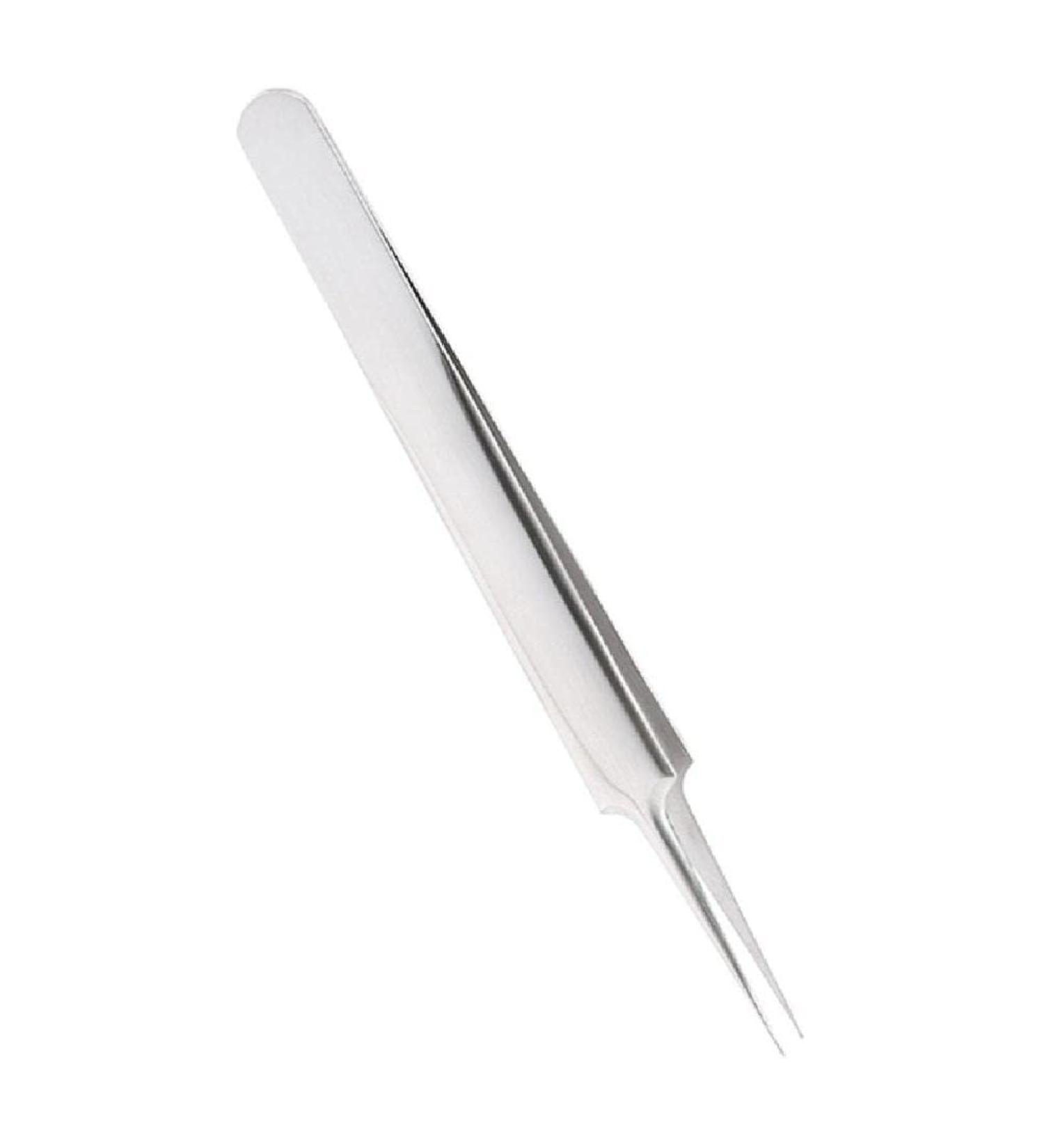 Premium Stainless Steel Pliers | Volume Eyelash Eyebrow & Extension Tweezers - Straight & Curved Tips - Buy Online on GoSupps.com