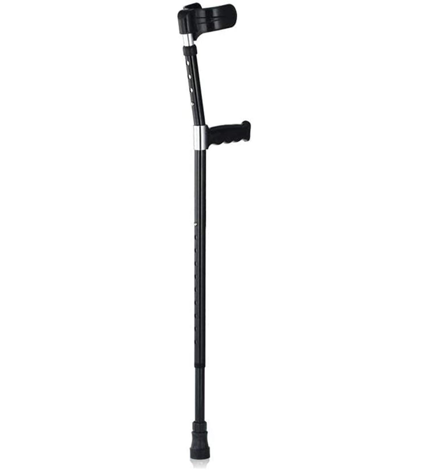 Forearm Crutches Adjustable Folding Cane Crutch Rehabilitation Telesanti-Skid Elbow Arm Underarm Aluminum Alloy Walker Lightweight Arm Crutc - Buy Online on GoSupps.com