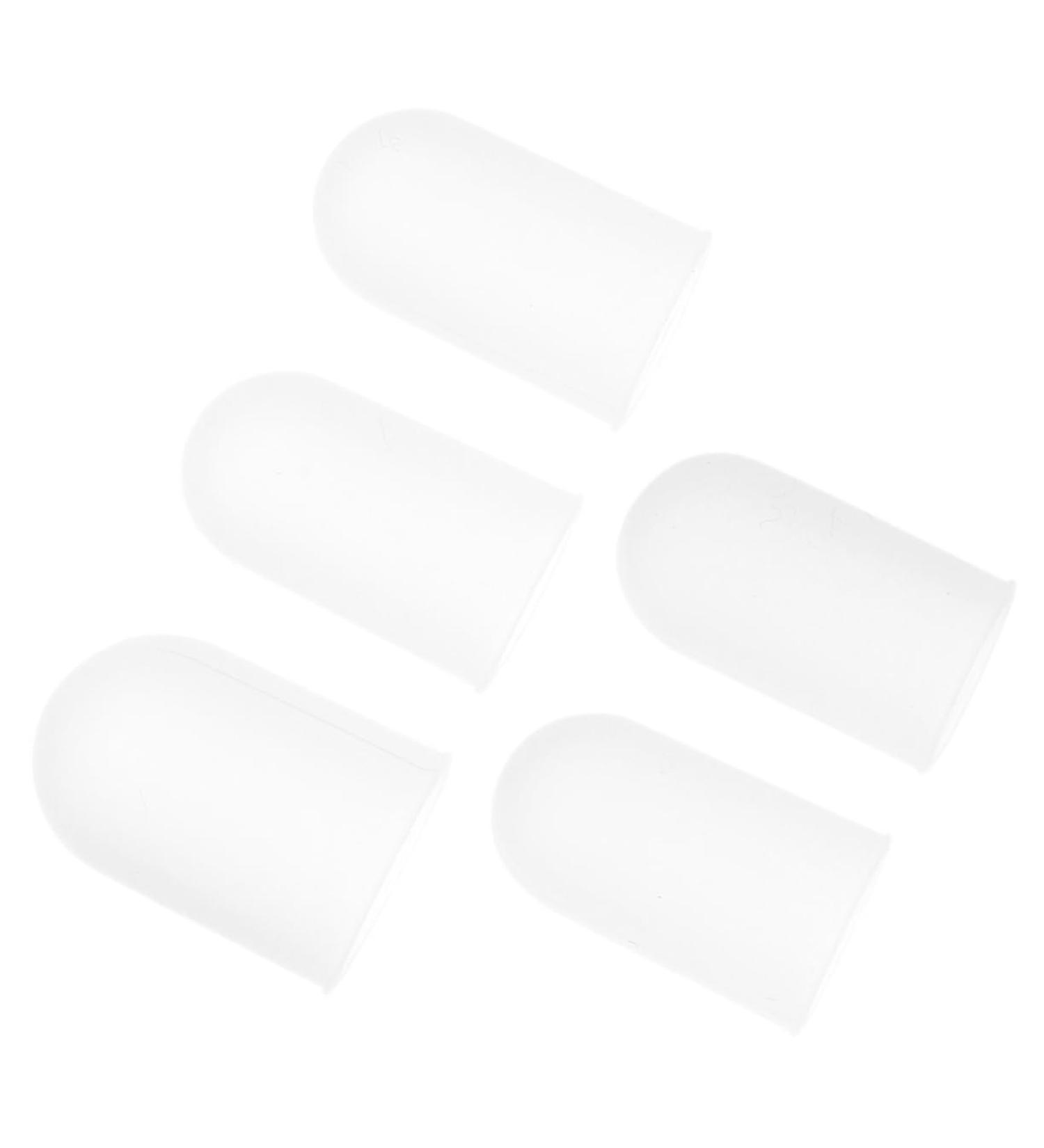 FRCOLOR 5pcs Insulated Silicone Finger Cots - Food Grade Finger Sleeves & Caps for Safe Cooking - Buy Online on GoSupps.com