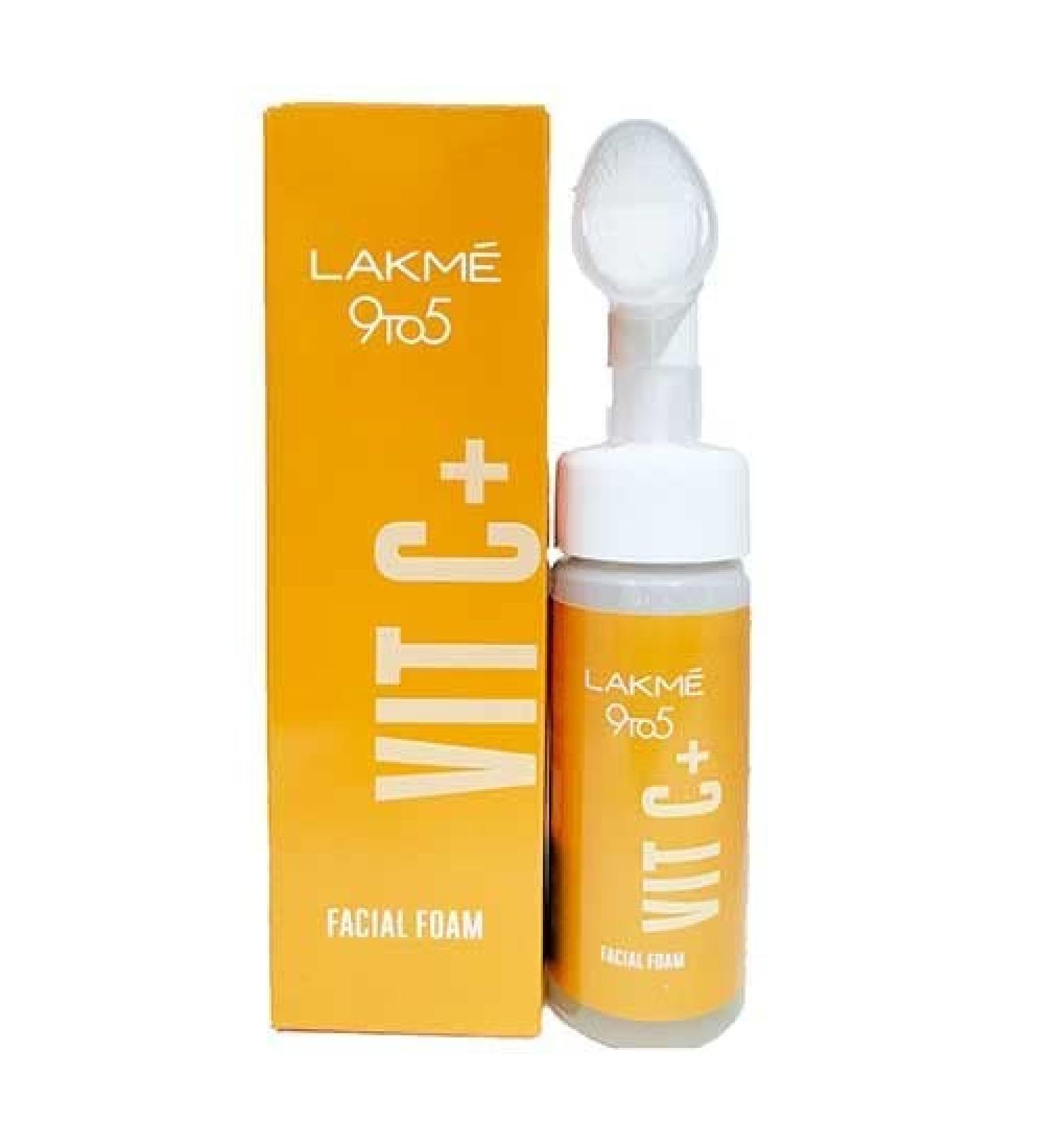 9to5 Vitamin C+ Mild Facial Foam | 100% Soap-Free | Effectively Cleanses Removes Oil Impurities & Dirt | For Normal Dry Oily Sensitive & Combination Skin|150ml