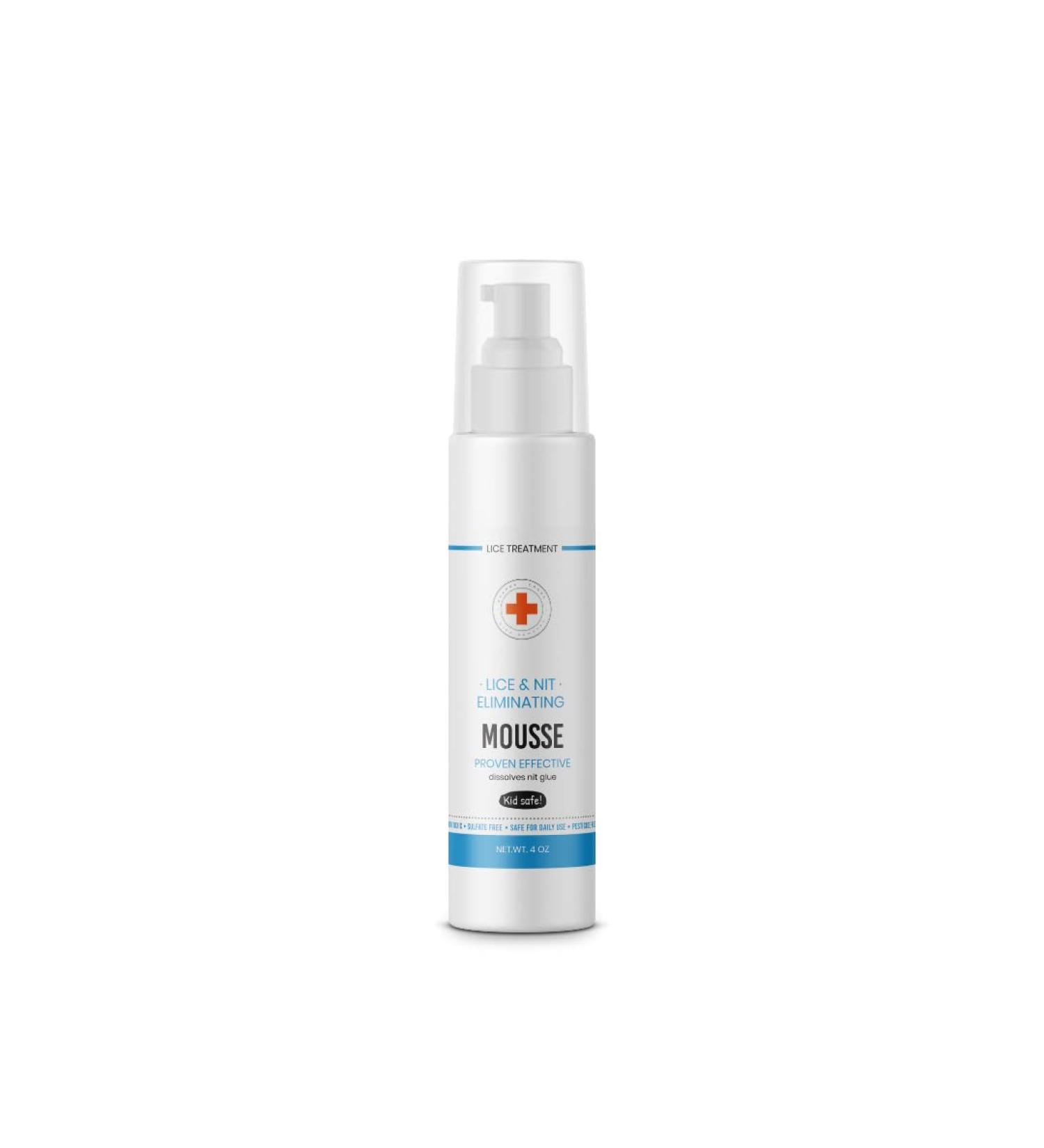 Orange Cross Lice Removal Mousse - 4 Ounce | Nit Eliminator & Glue Dissolver - Buy Online on GoSupps.com