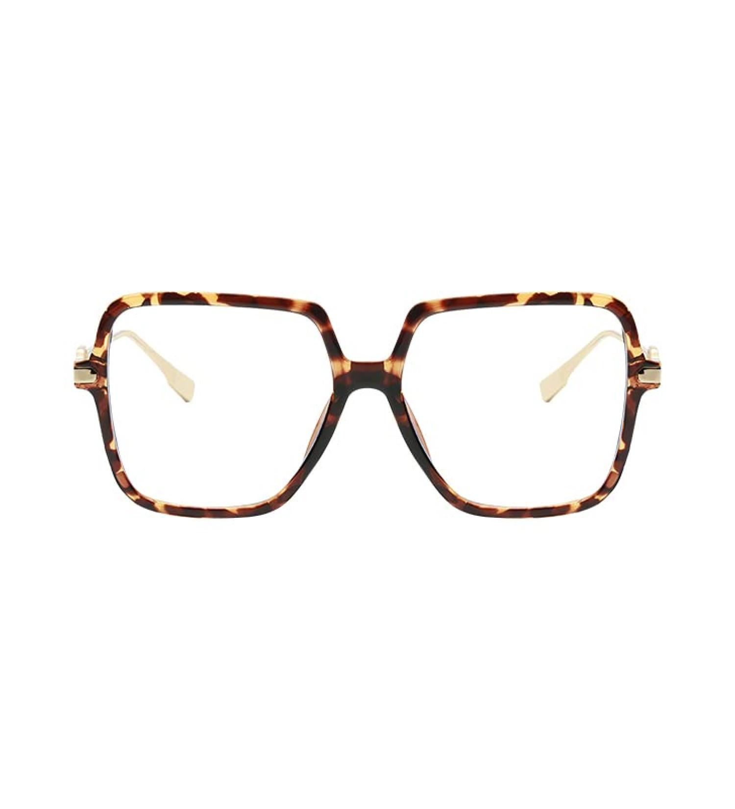 Kaifu Oversized Square Reading Glasses for Men & Women - Blue Light Blocking Multi-Color 2.75 Diopters - Perfect for Large Faces - Buy Online on GoSupps.com