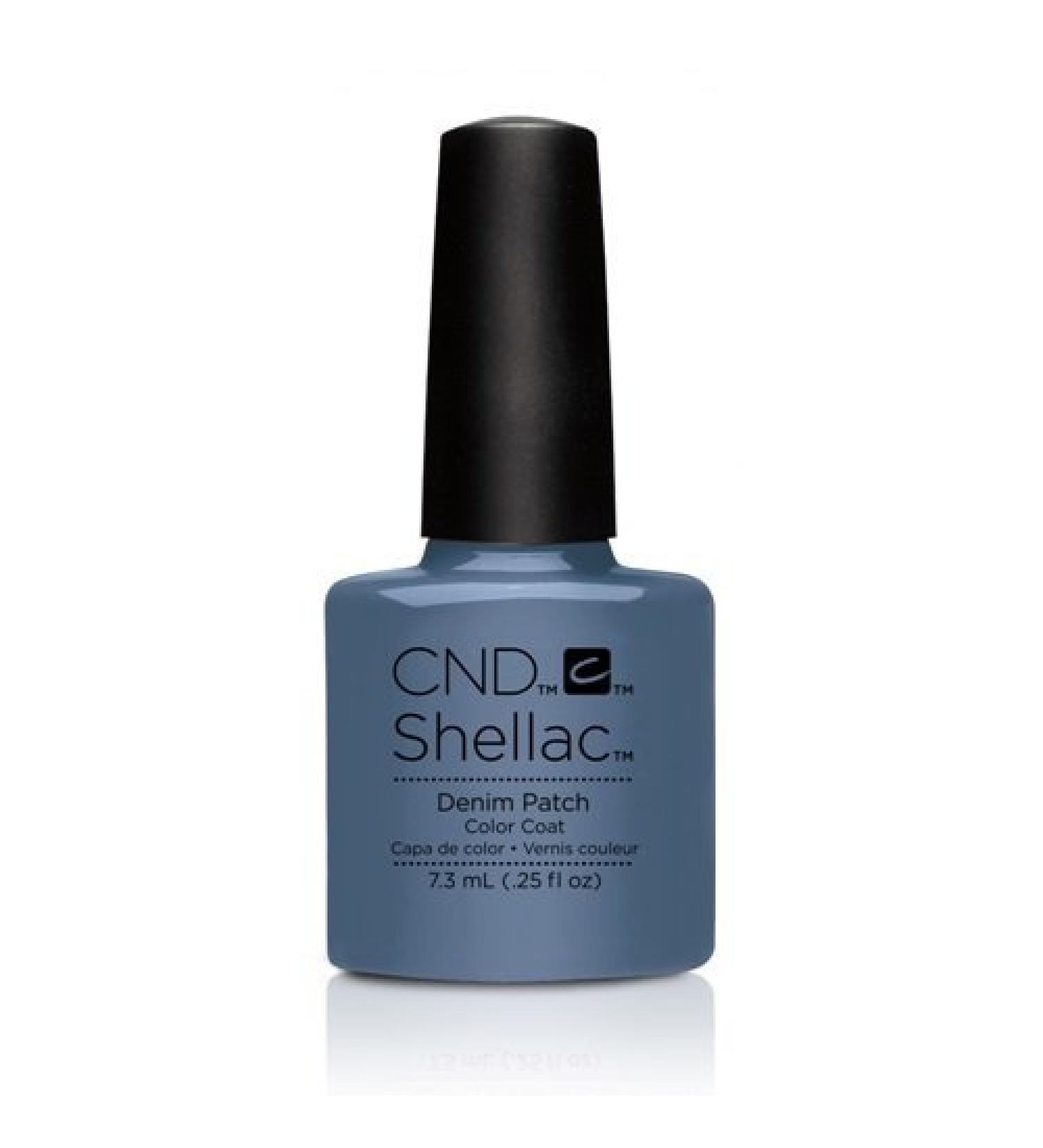 CND Shellac Power Polish - Fall 2016 Craft Culture Collection - Denim Patch - 0.25oz / 7.3ml by CND Cosmetics