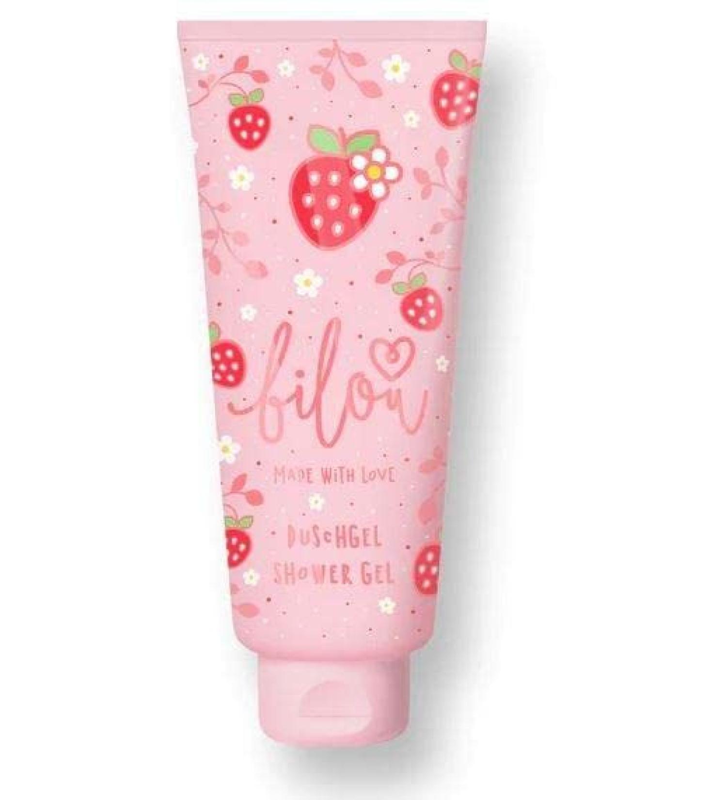 bilou Shower Gel Sweet Strawberry 200ml/6 76fl.oz. Made with Love Imported from Germany