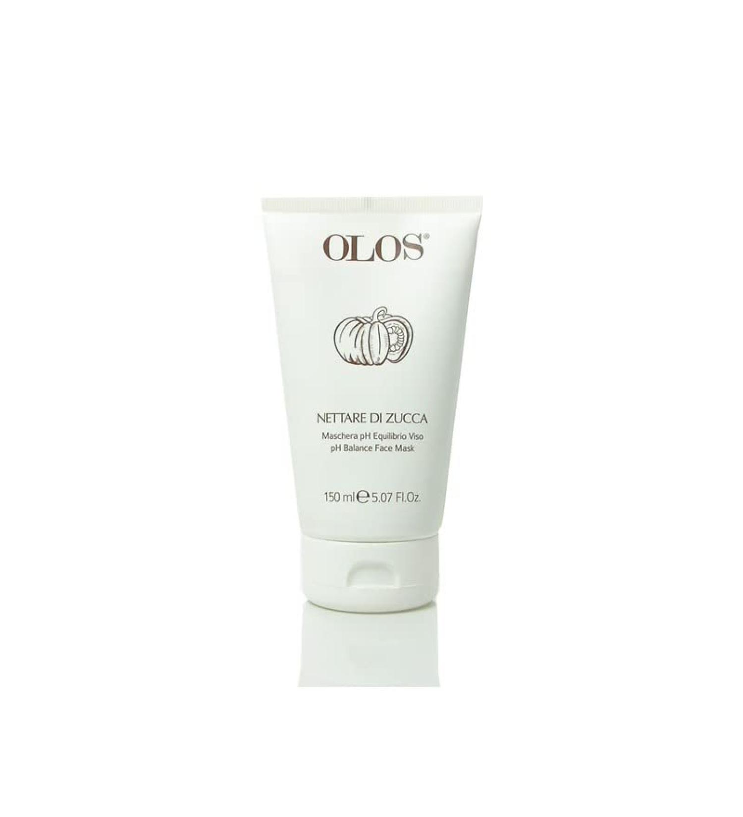 OLOS Olos Pumpkin Nectar Face Mask pH Sale 150ml - Indicated for: Blackheads Enlarged Pores Acne Seborrhea Blemished Skin Oily Skin