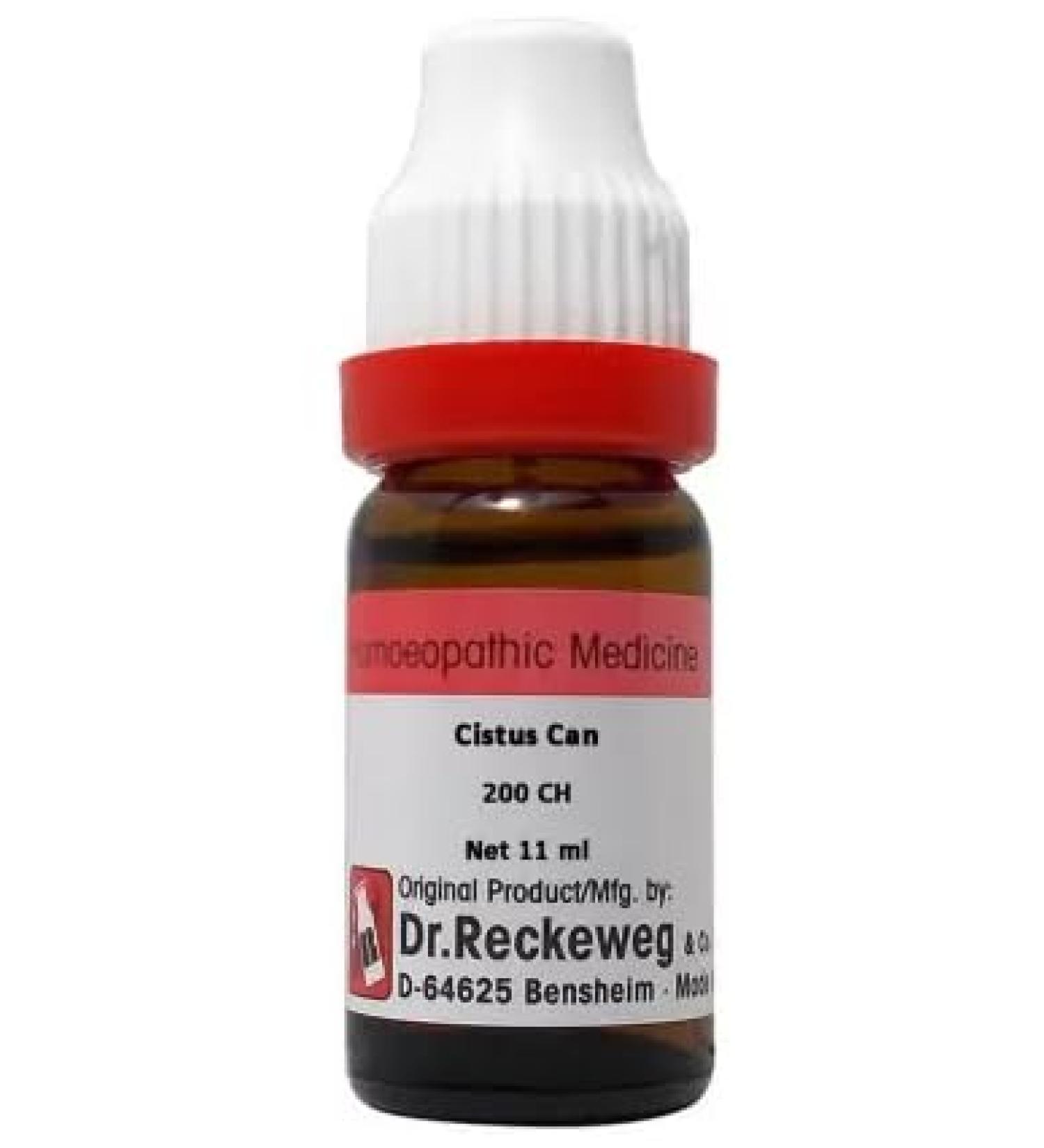 Dr. Reckeweg Cistus Can 200CH Dilution Homeopathic Medicine (Buy 3 GET 1 Free)