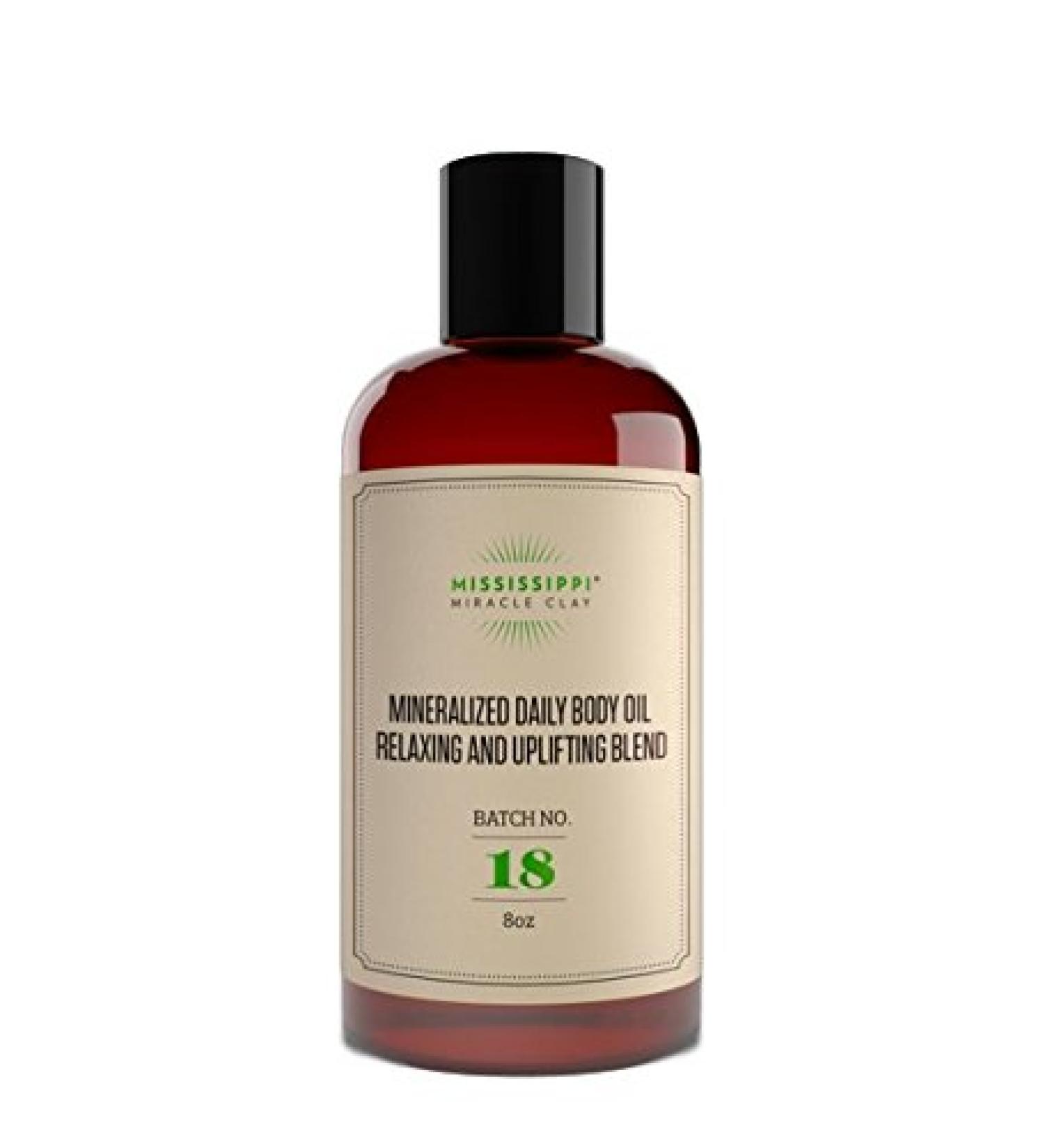Mineralized Daily Body Oil - Relaxing & Uplifting 8oz for Radiant Skin | Shop Internationally - Buy Online on GoSupps.com
