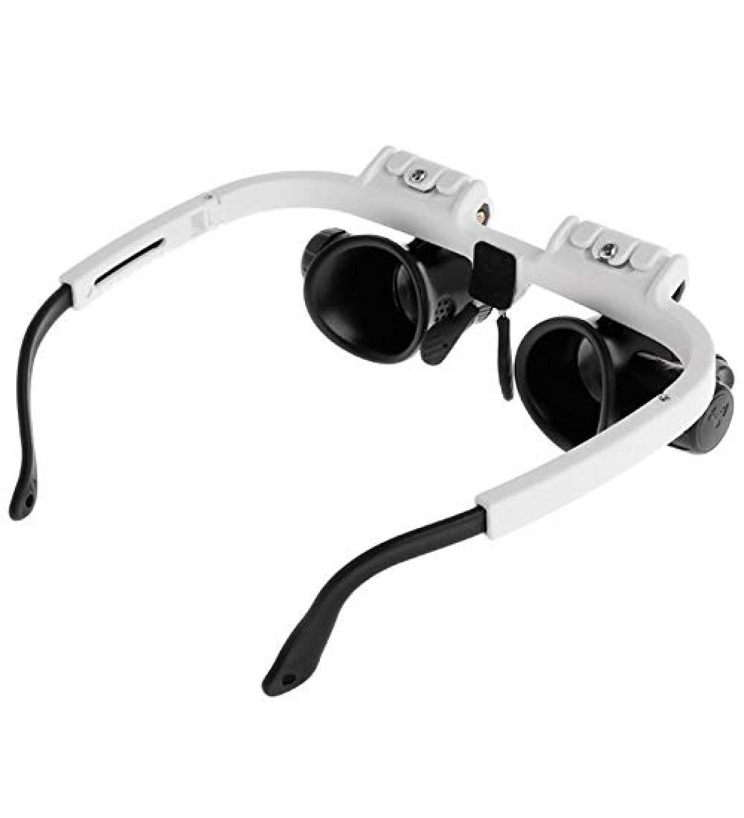 Head-Mounted Maintenance Magnifying Glass 8 Times 15 Times 23 Times Head-Mounted LED Maintenance Clock chip Circuit Board Maintenance Archaeological Appraisal Tool - Buy Online on GoSupps.com