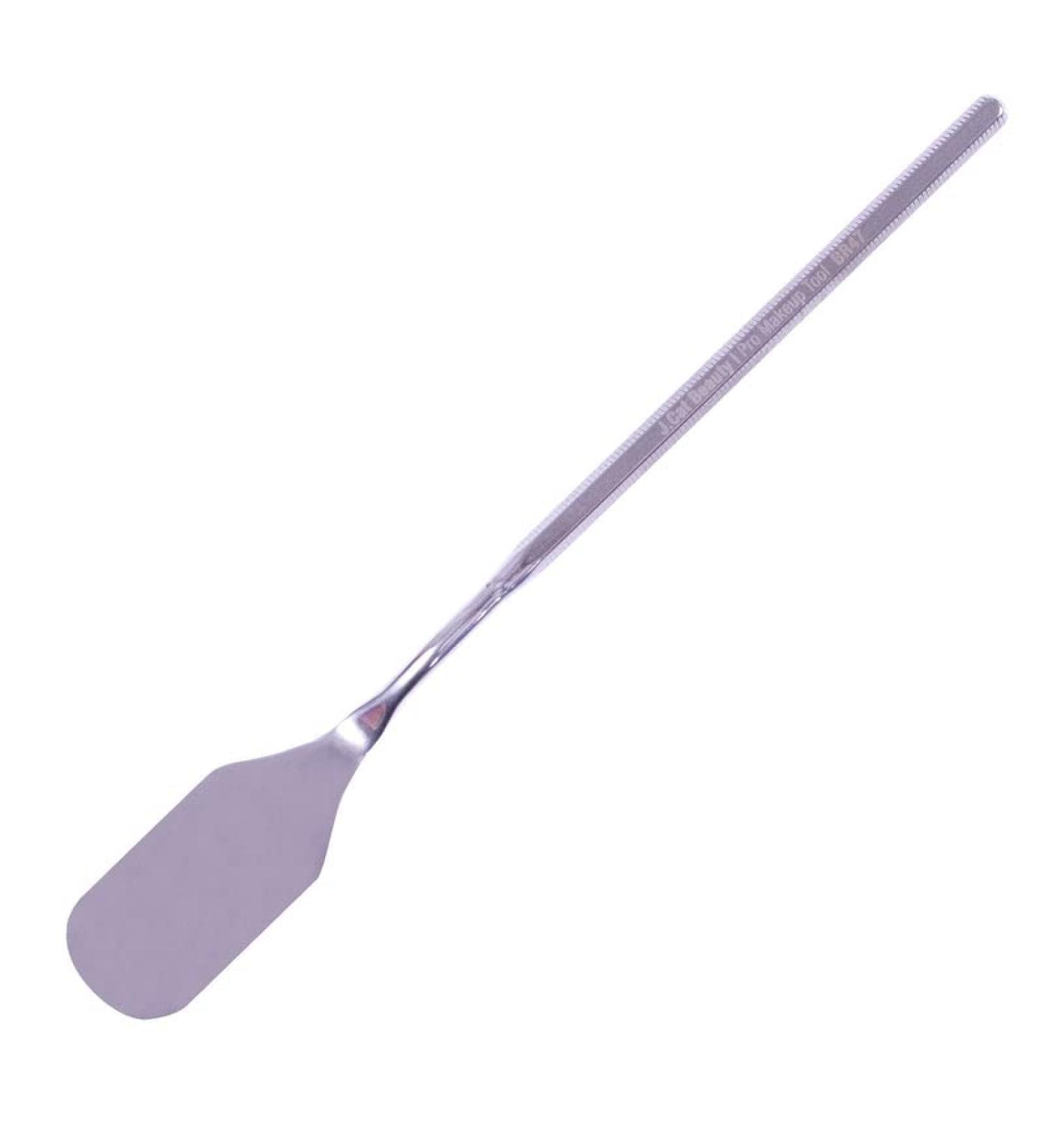 J. Cat Beauty PRO Pick Me Up & Blend Metal Spatula - Round Rectangle
