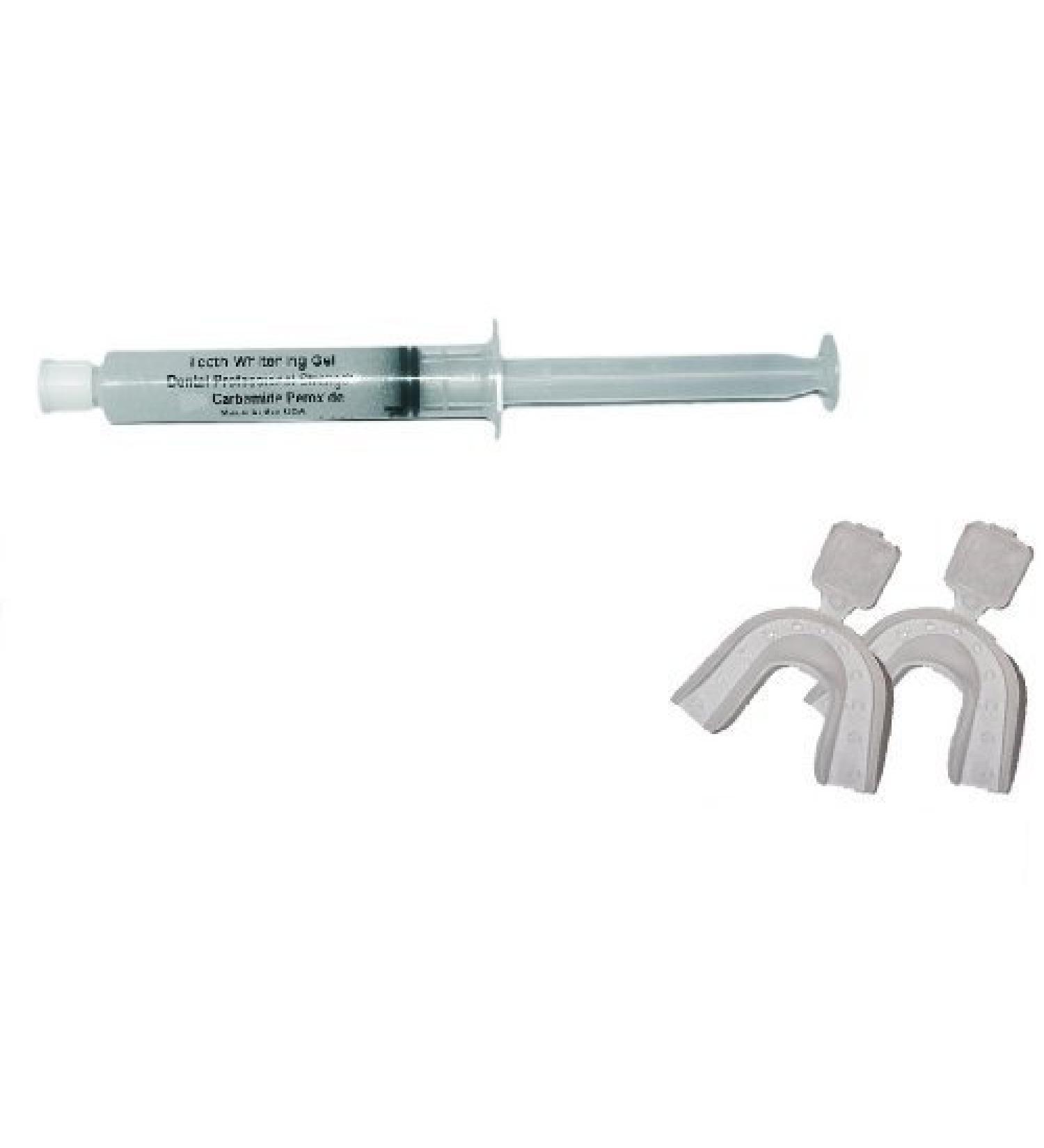 Instant White Smile Teeth Whitening Gel 10ml - Strongest 44% Carbamide Peroxide + Sealed Trays (20-30 Applications) - International Shipping - Buy Online on GoSupps.com