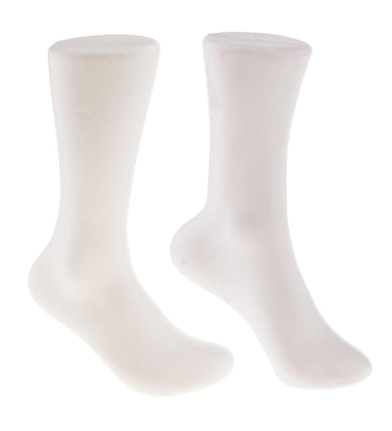 Sharplace 2-Pack Foot Model Display for Adult Men & Women - Perfect for Sock Styling | International Shipping Available - Buy Online on GoSupps.com