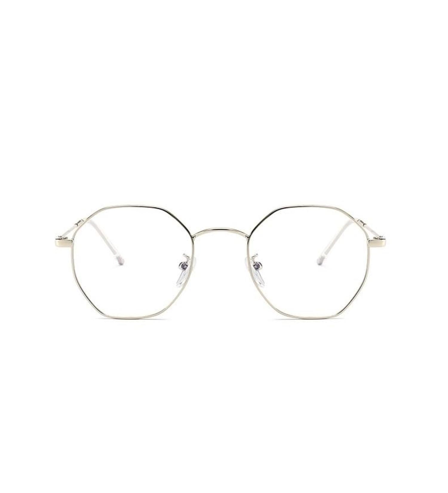 Buy VENOAL Blue Light Blocking Oval Reading Glasses - Anti-UV Presbyopic Computer Readers in Silver - Large Size +0.00 - Buy Online on GoSupps.com