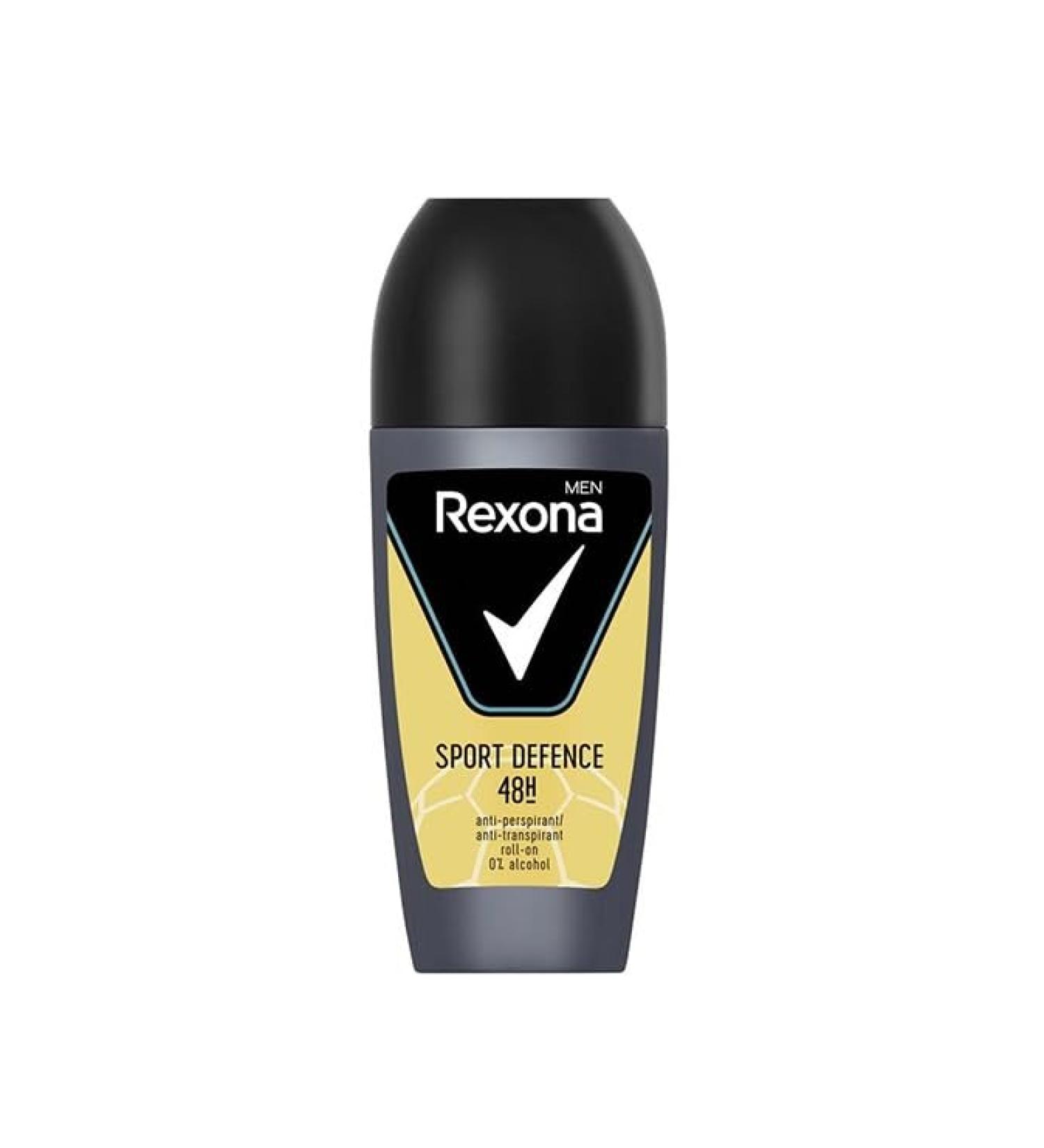 Rexona REXONA Sport Defense Motion Sense Roll-On Deodorant for Men 50 ml Pack of 3