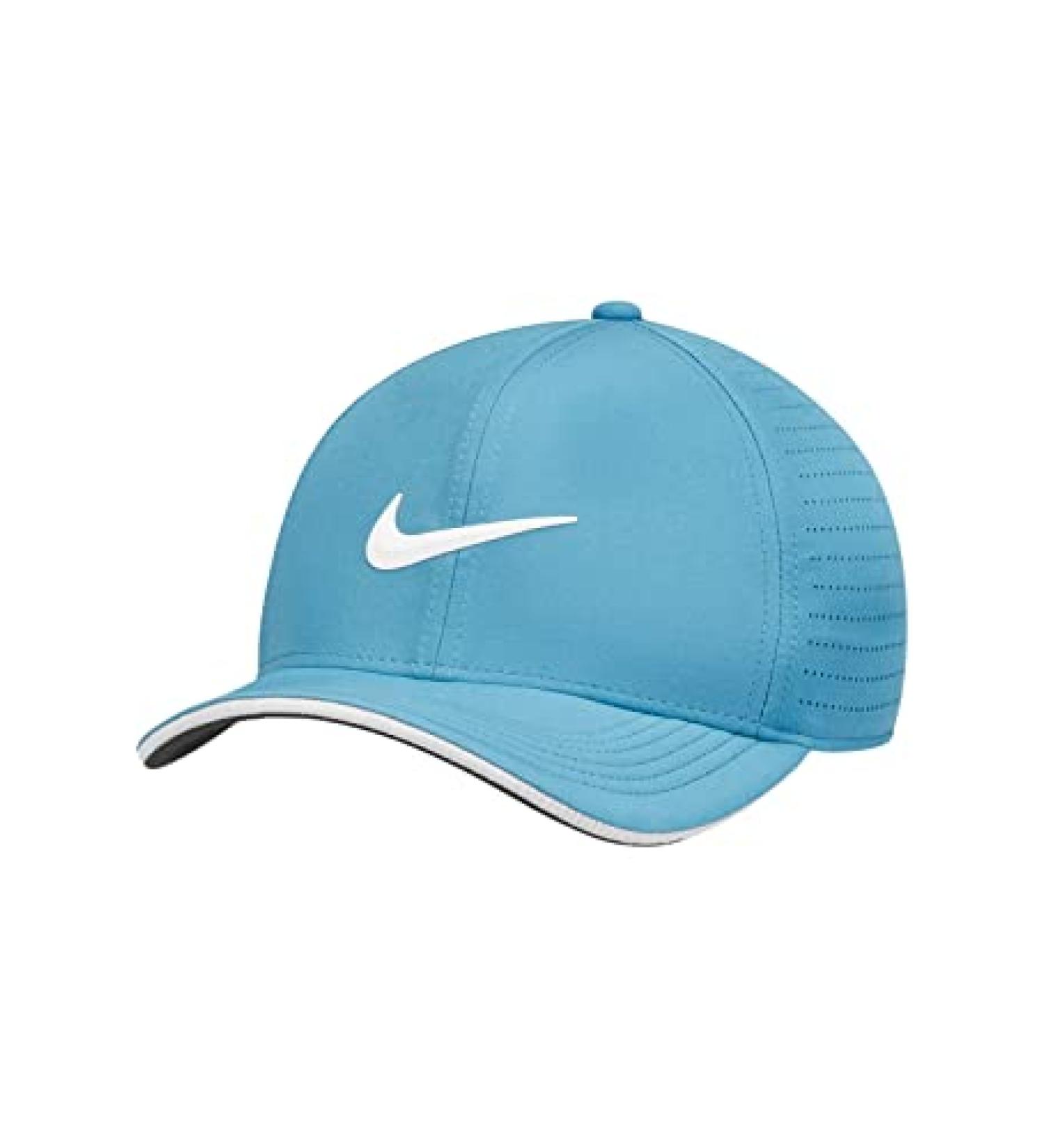 Nike Dri-Fit Aerobill Classic 99 Perforated Golf Cap Dh1341 Dutch Blue/White Medium-Large