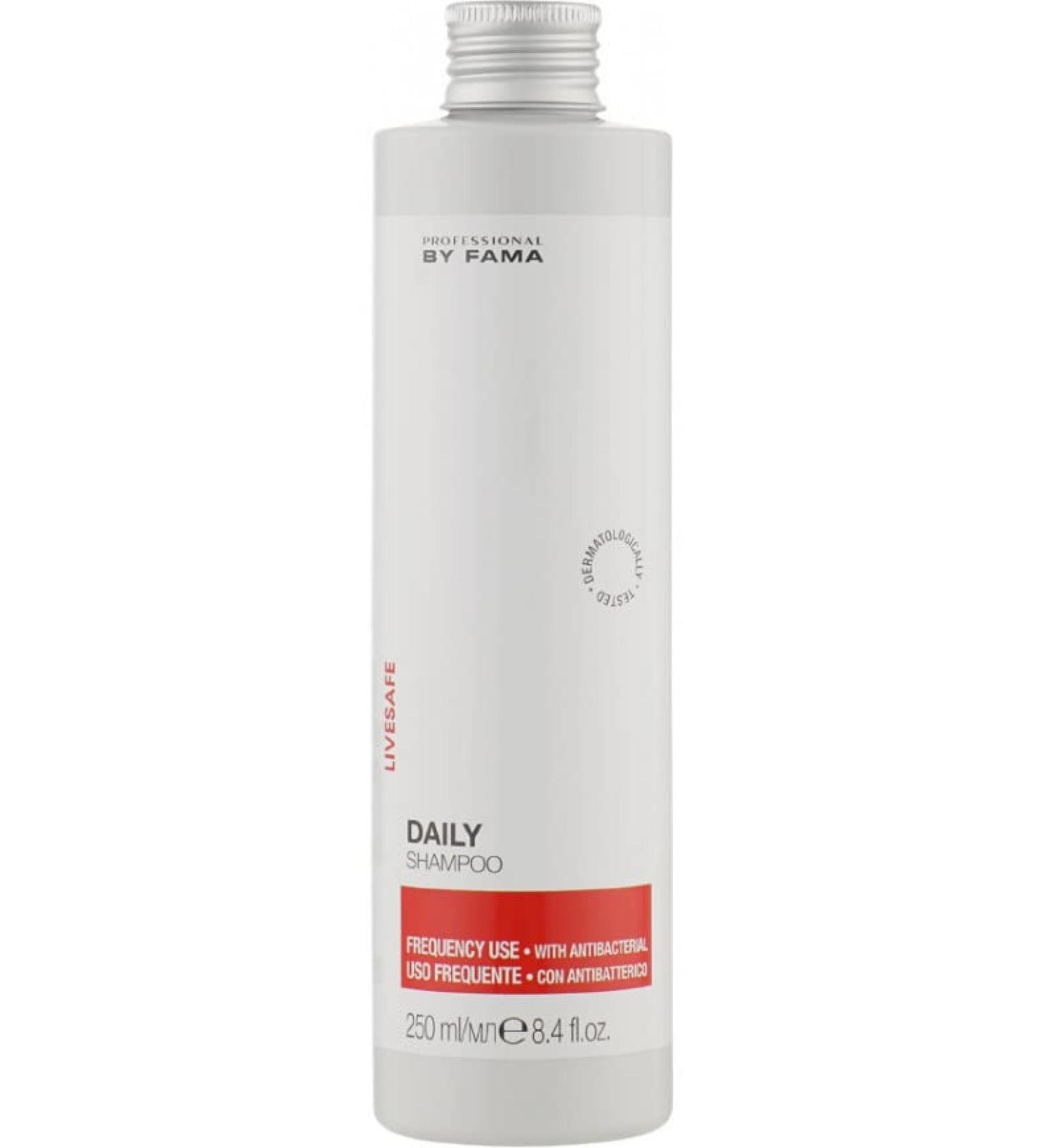  Professional By Fama Professional By Fama Livesafe Antibacterial Daily Shampoo 250ml - Buy Online on GoSupps.com