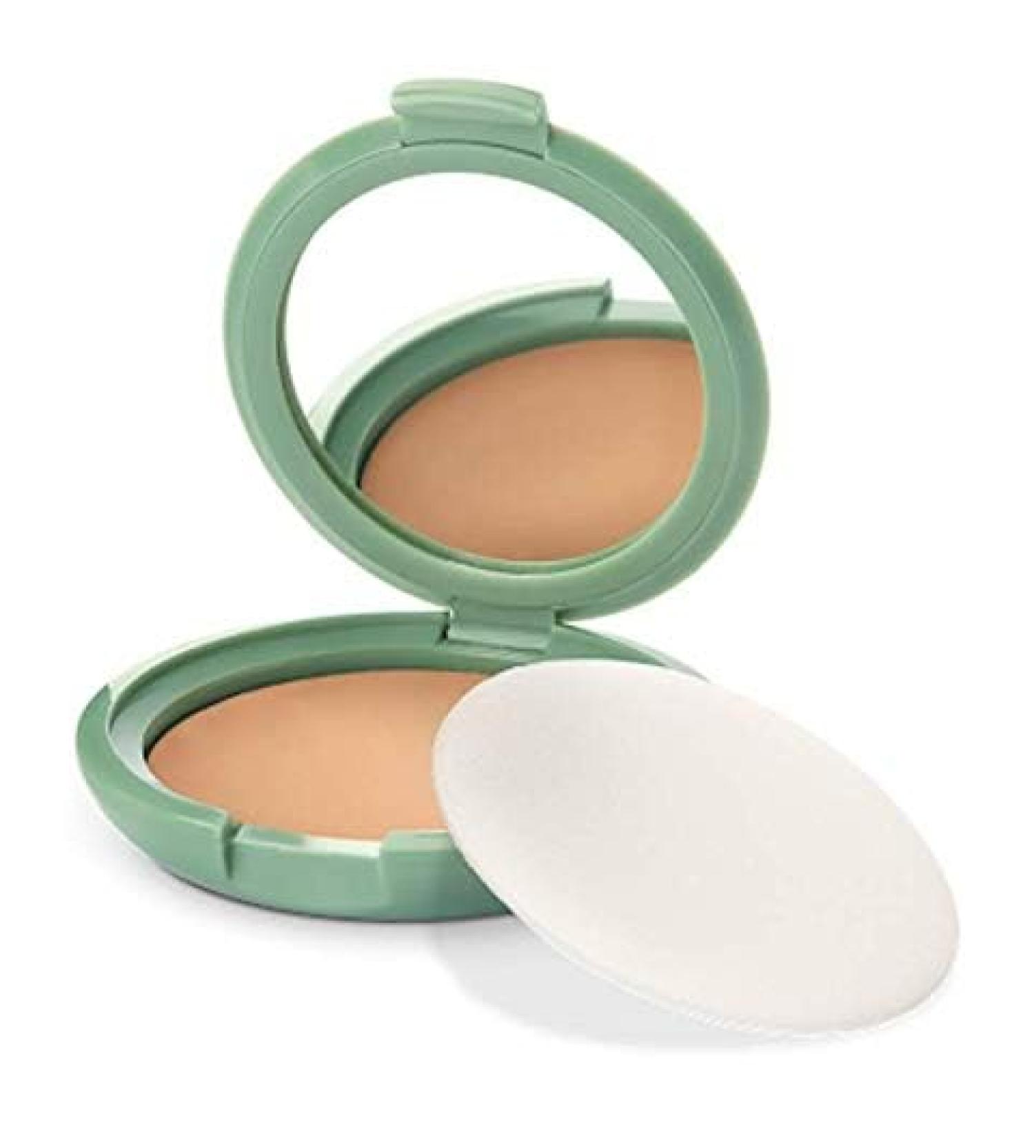 Ana Maria Maquillaje Cosmeticos | Polvo Facial Compacto Arroz Aloe Vera FPS 20 UVA | Make up Pressed Powder SPF 20 0.5oz-14gr (Canela | Cinnamon (23))