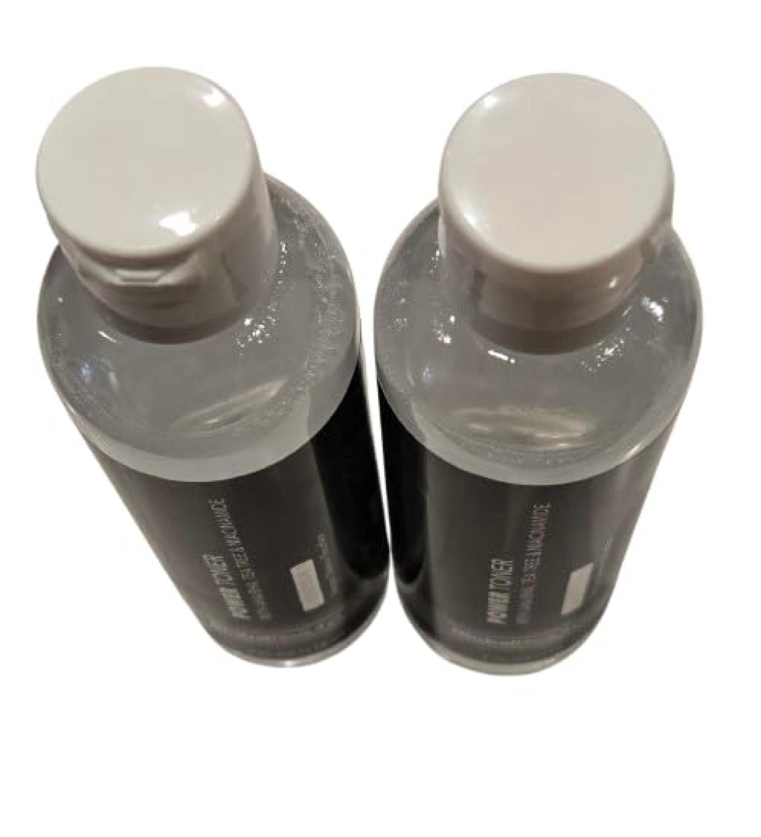 2 Pack Set of Power Toner 3 Benefits in 1 Face Facial Toner 4 FL oz New