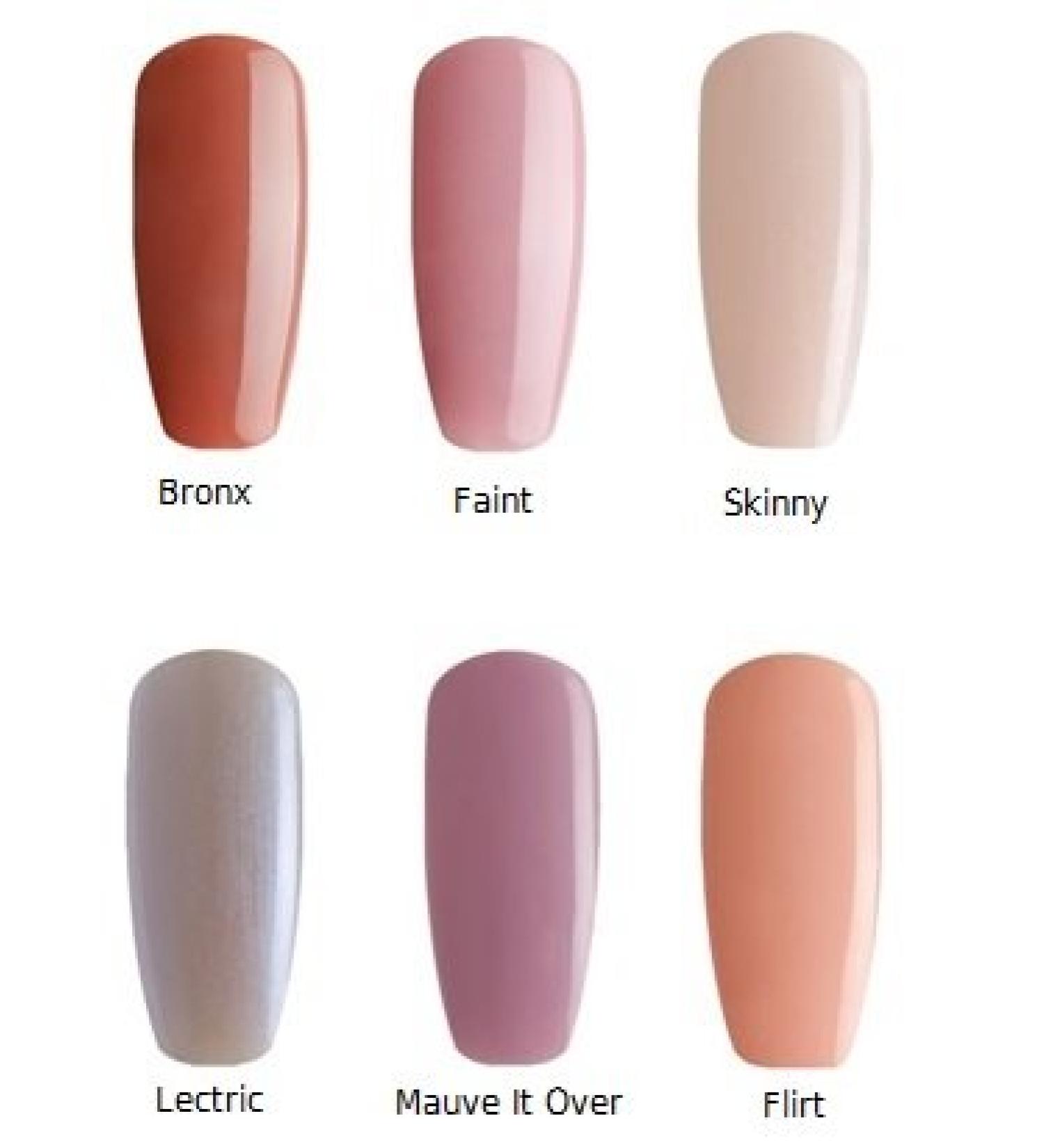 Bluesky UV/LED Gel Nail Polish - The Get Naked Nudes Collection