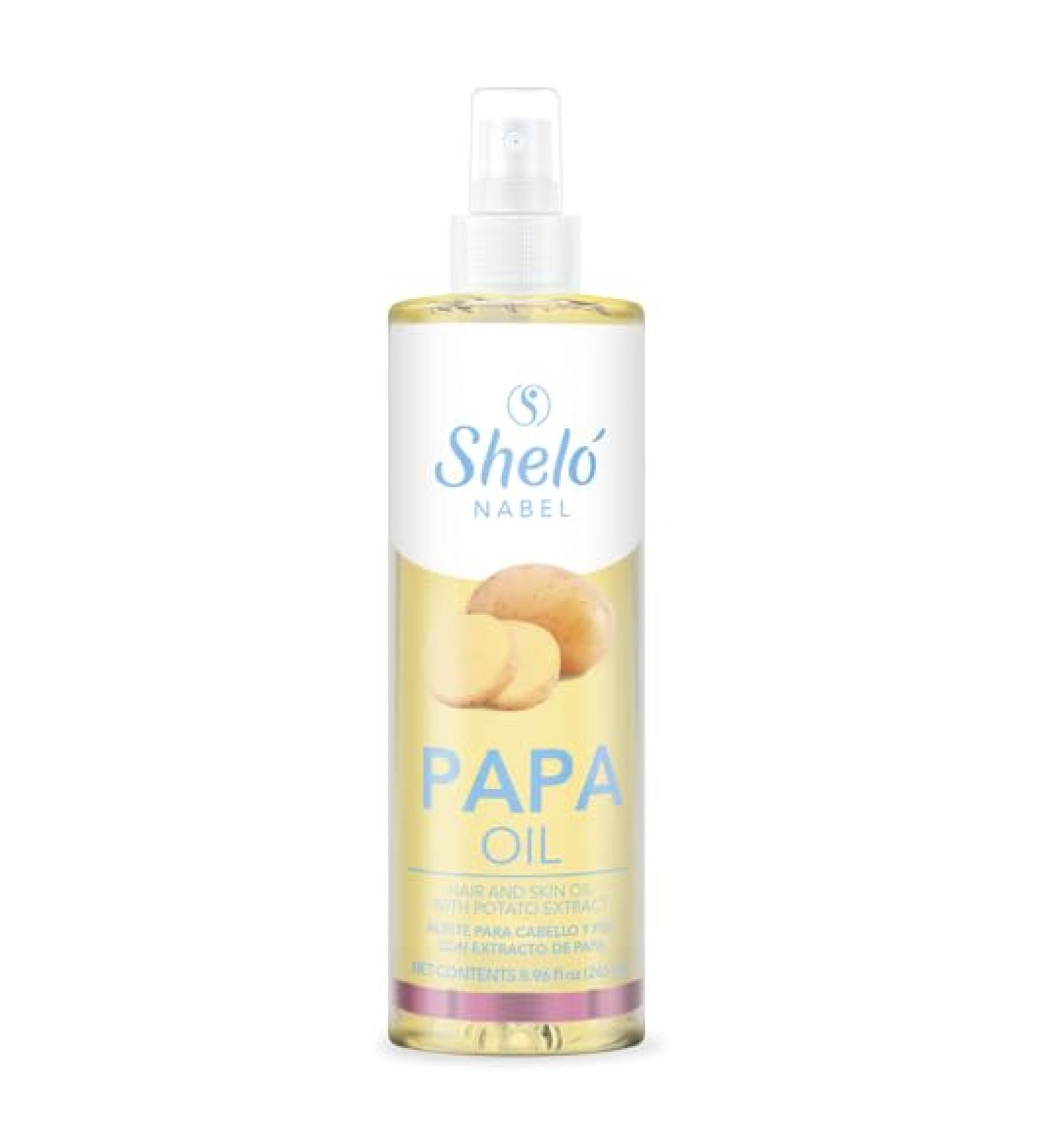 Shelo Nabel Potato Oil Extract for Hair & Skin | 8.96 fl oz | Natural Moisturizer & Nourishment - Buy Online on GoSupps.com