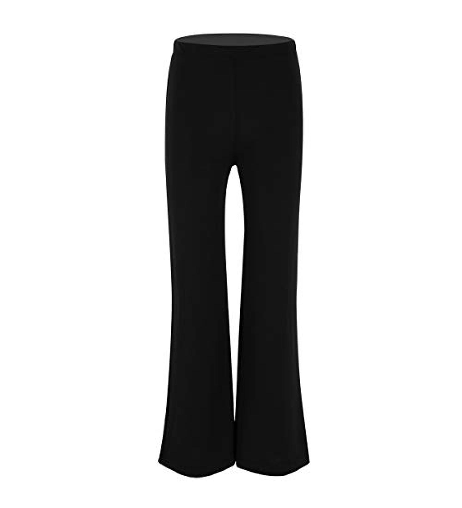 Agoky Kids Girls Boys' Jazz Dance Pants - Loose Fit Yoga Gymnastics Trousers for Children - Black Long Pants Size 8 - Buy Online on GoSupps.com