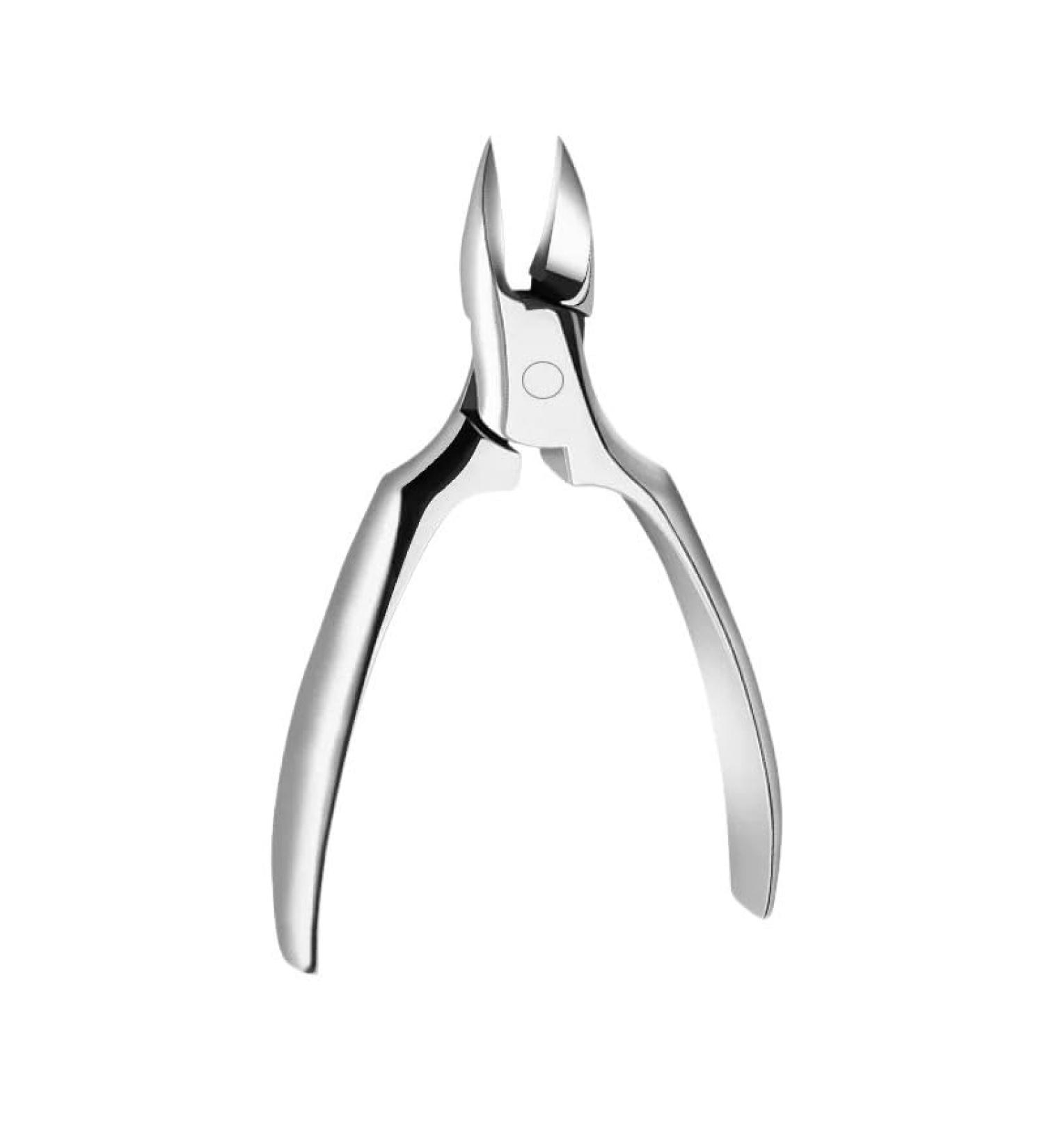 Stainless Steel Super-Sharp Nail Clipper for Cuticle Pusher Toenails Ingrown Pedicure Nail Clipper (Color : Eagle Nose Pliers)