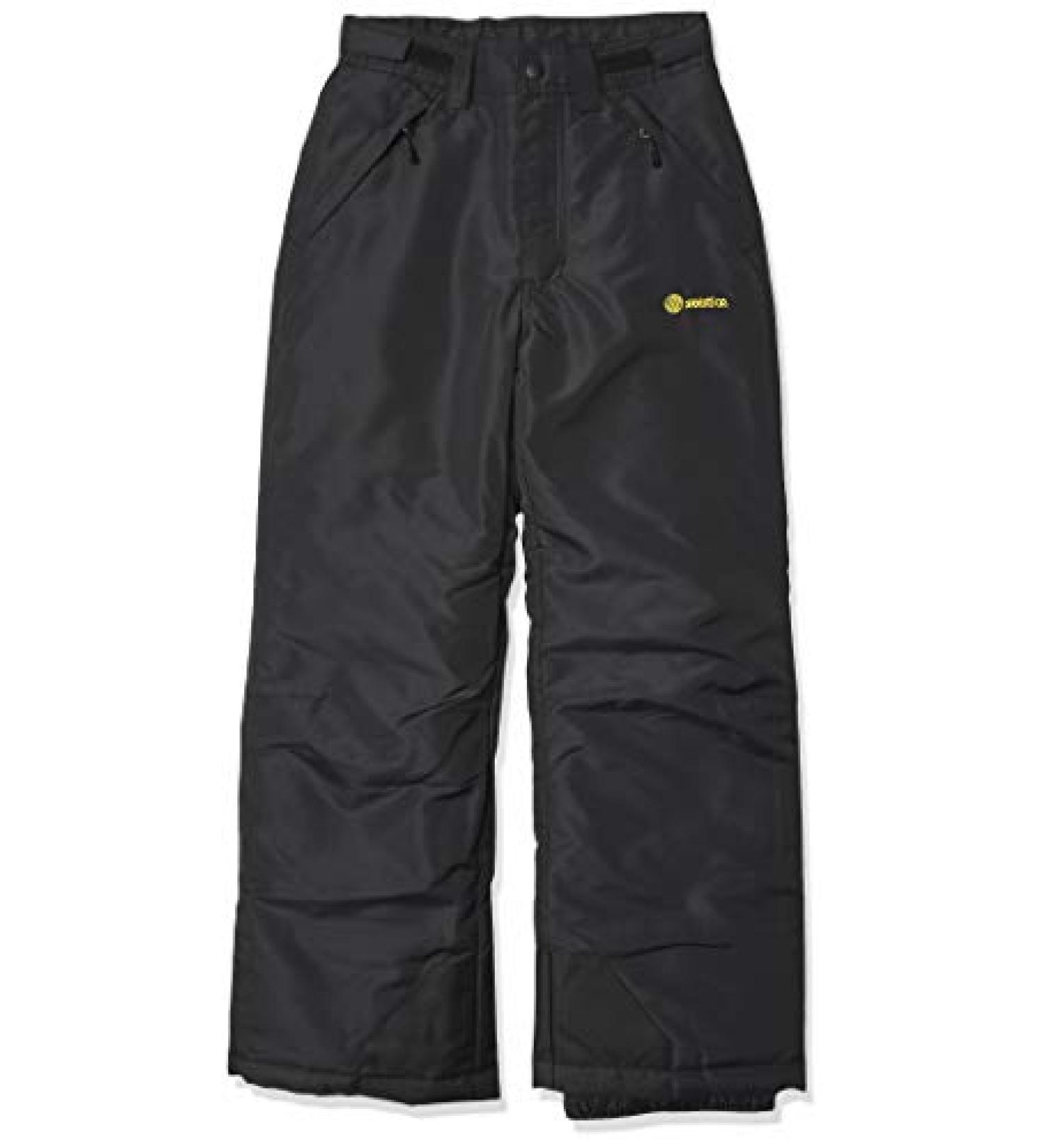 Solstice Apparel Boys Snow Pants Black 14-16 - Stay Warm and Stylish on the Slopes - Buy Online on GoSupps.com