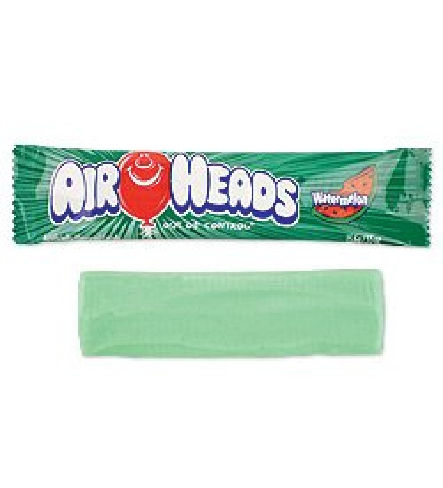 AIRHEADS - WATERMELON CHEW BAR 15.6G - 4 Bars