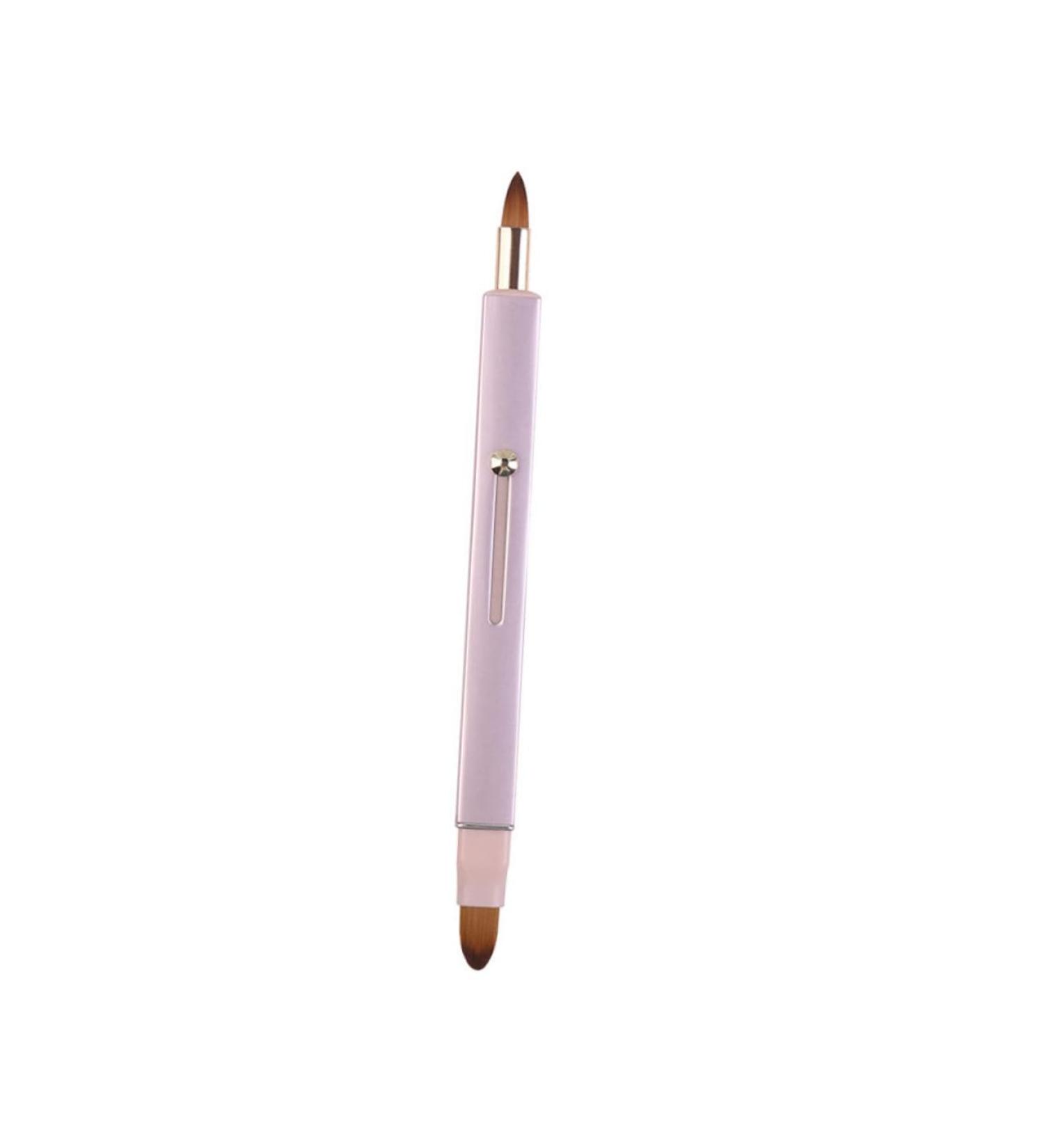 FRCOLOR Double Ended Makeup Brush Flat Concealer Brush 1pc Lip Brush Dedicated Lipstick Artificial Fiber Wand Makeup Brushes Travel Lip Brush - Buy Online on GoSupps.com