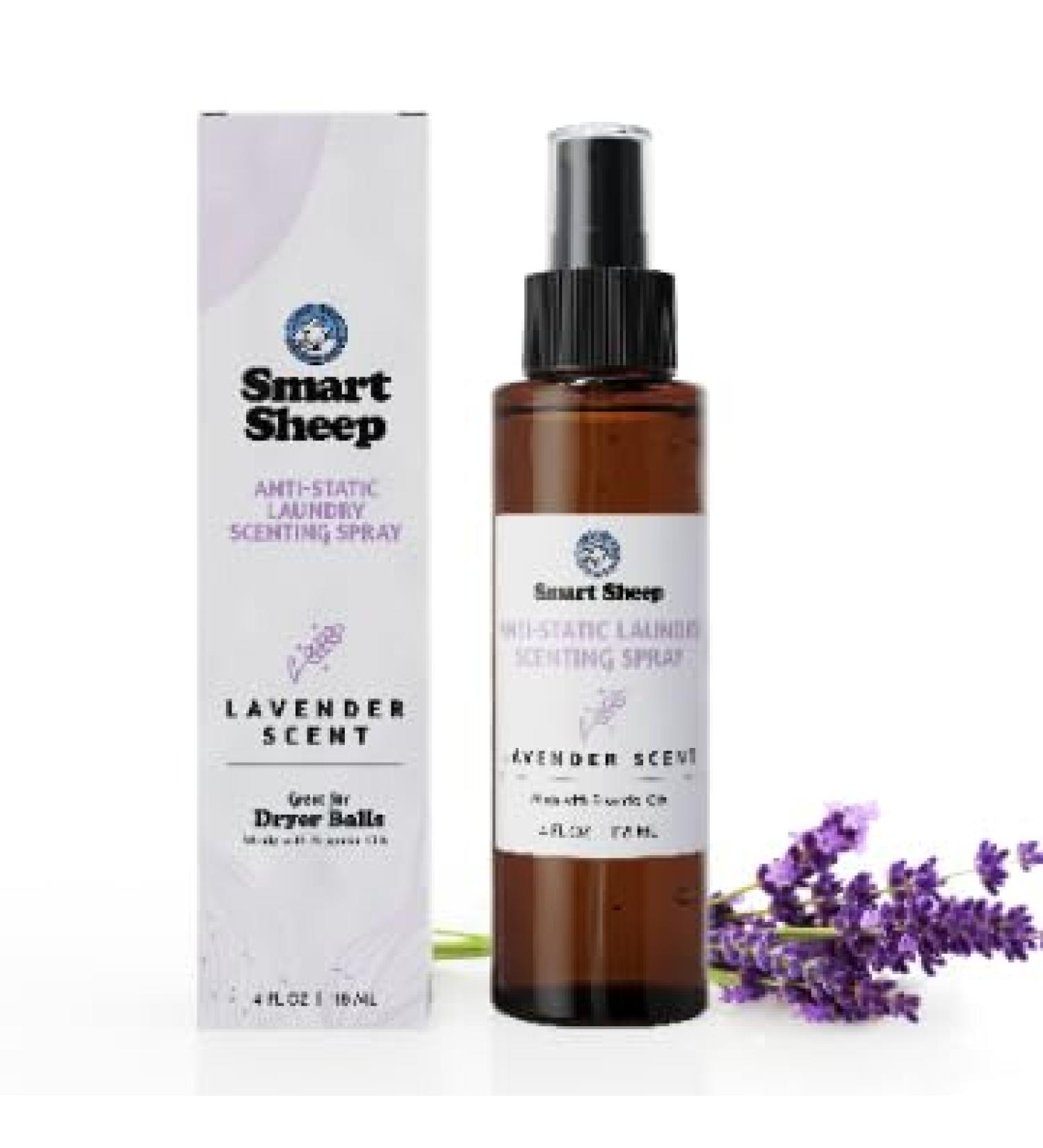 Anti-Static Laundry Scenting Spray with Essential Oils - Lavender Lemon & Orange | International Shipping - Buy Online on GoSupps.com