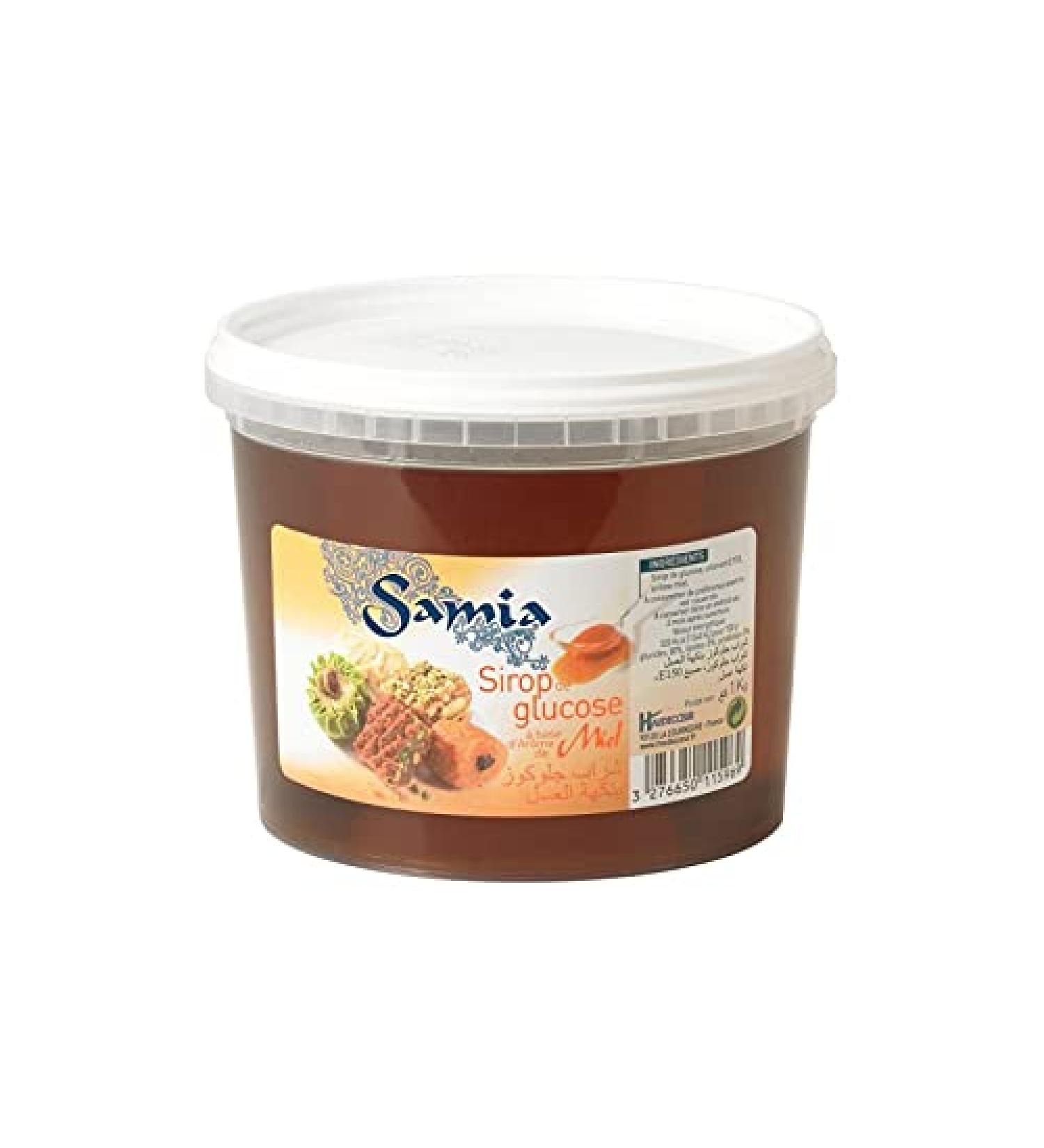 Samia Glucose Syrup with Honey Flavor 1Kg (pack of