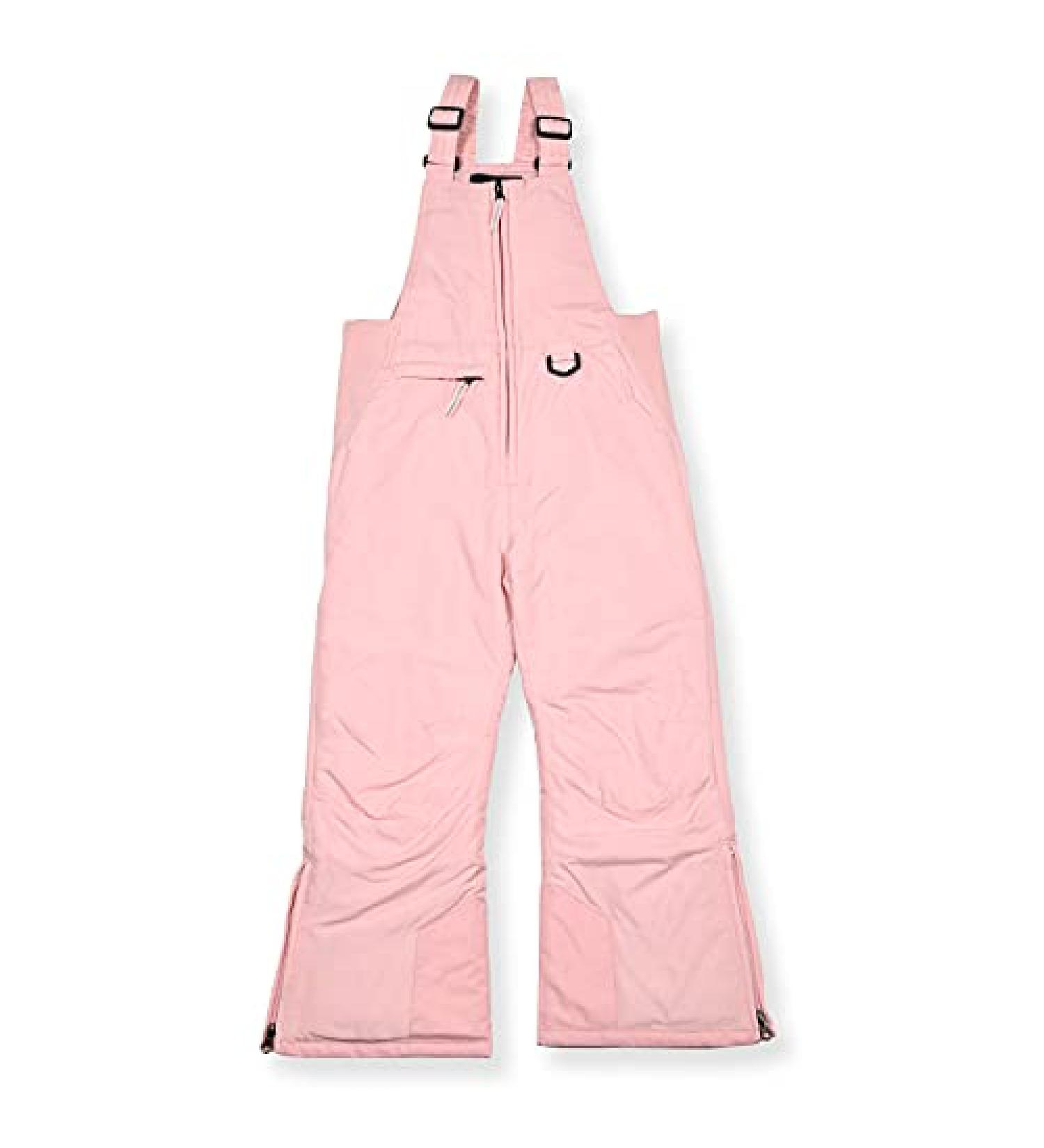 Arctic Quest Unisex Kids Ski & Snow Bib Overall 7-8 - Classic Blush - Buy Online on GoSupps.com