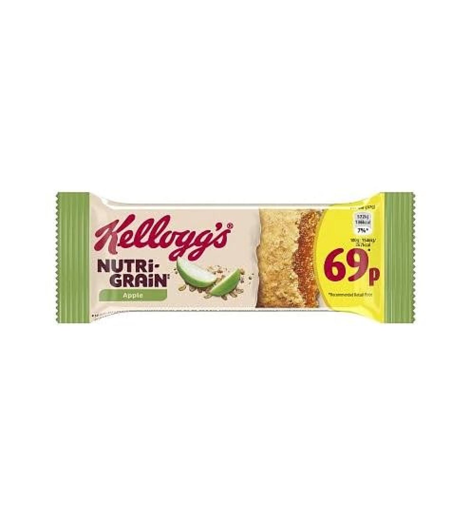 Nutri-Grain APPLE Bars 25 x 37g PMP Packs