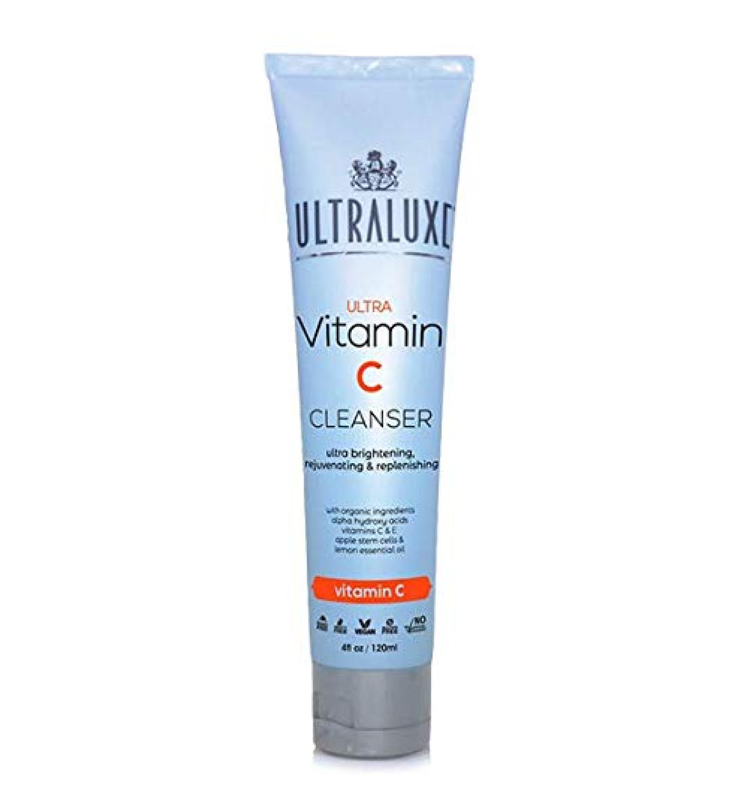 UltraLuxe Anti-Aging Ultra Vitamin C Cleanser 4 Fl Oz