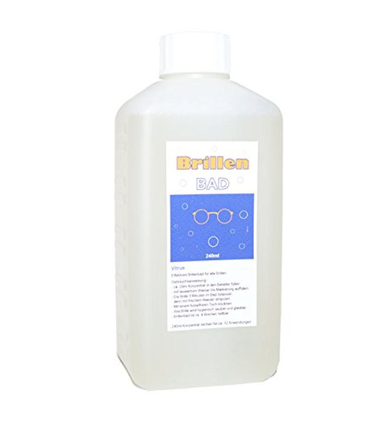 Vitrus Glasses Bath Refill Concentrate - 100ml / 240ml / 500ml (240ml) 240 ml (1 pack)