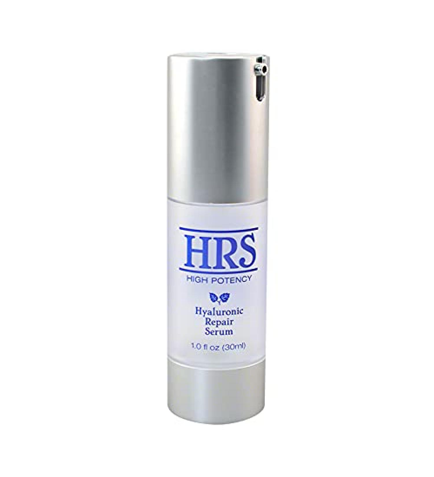 High Potency Hyaluronic Repair Serum delivers maximum moisture retention to wrinkles dry patches where it is needed most
