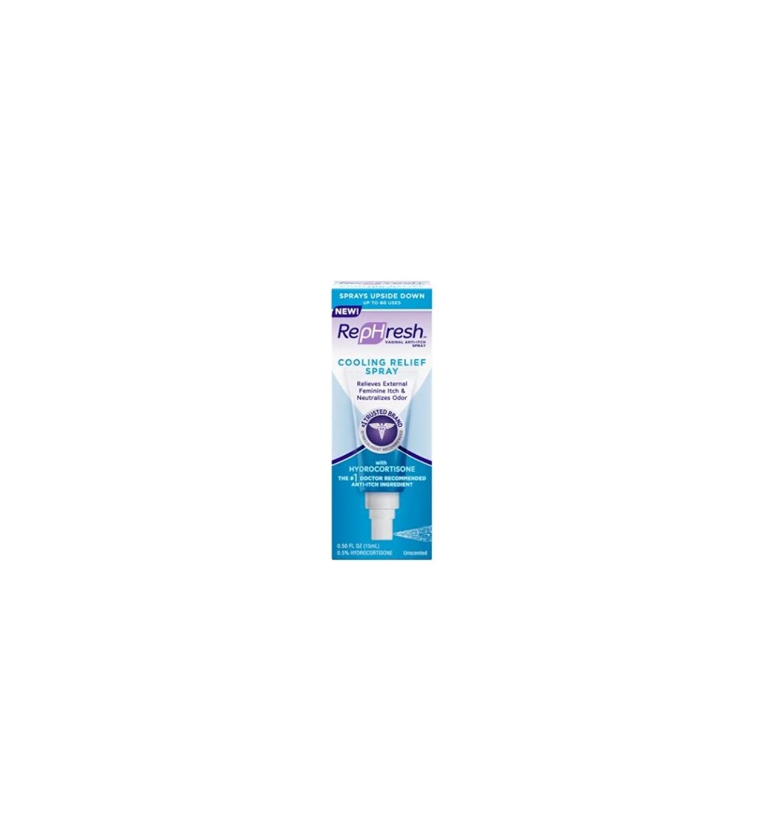 RepHresh Cooling Relief Spray 0.5 Ounce (Pack of 3)