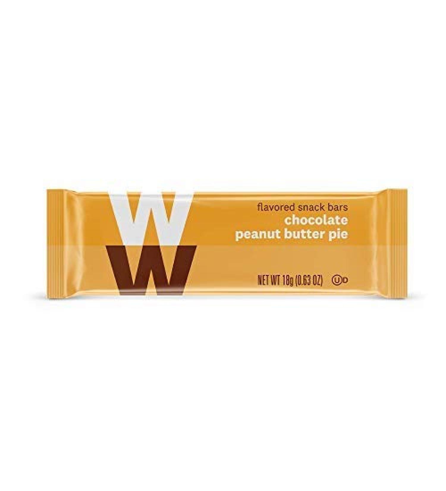 WW Chocolate Peanut Butter Pie Mini Bars - Kosher 2 SmartPoints - 24 Bars - Weight Watchers Reimagined - Buy Online on GoSupps.com