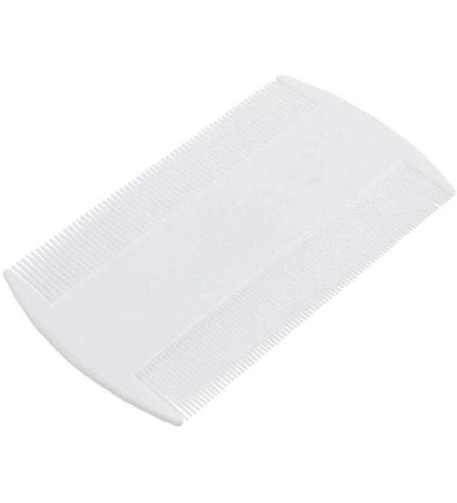 Buy Reusable Plastic Double-Sided Nit Comb for Head Lice & Pet Flea Removal Effective & Attractive Solution - Buy Online on GoSupps.com