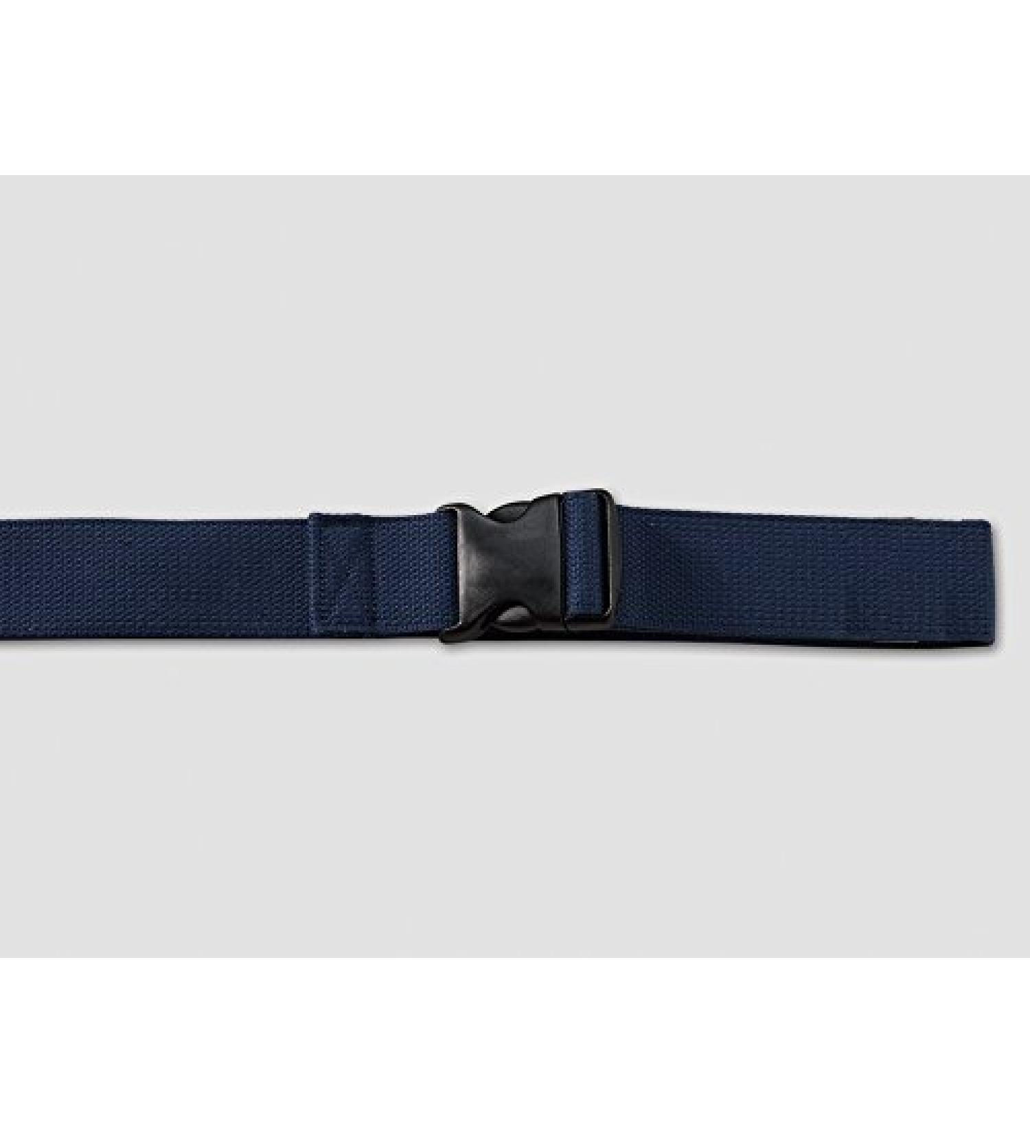 80457 Gait Belt with Quick Release Plastic Buckle 2" Width 60" Length 5 Blue