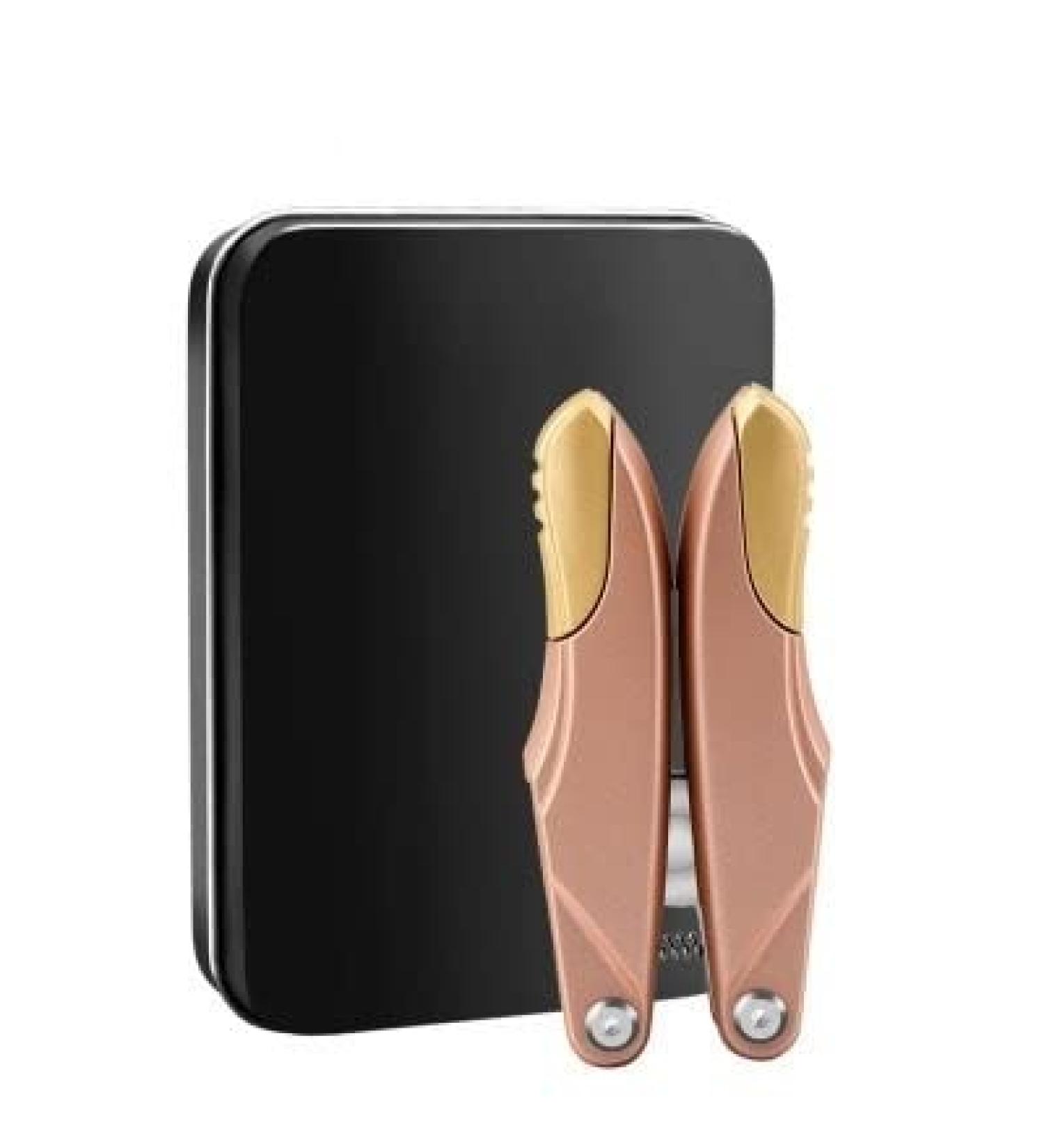 HCHGJKN Nail Clippers Fold Nail Art Cuticle Nipper Edge Cutter Manicure Scissor Plier Portable Tool Pedicure Toenail(Rose gift box) - Buy Online on GoSupps.com