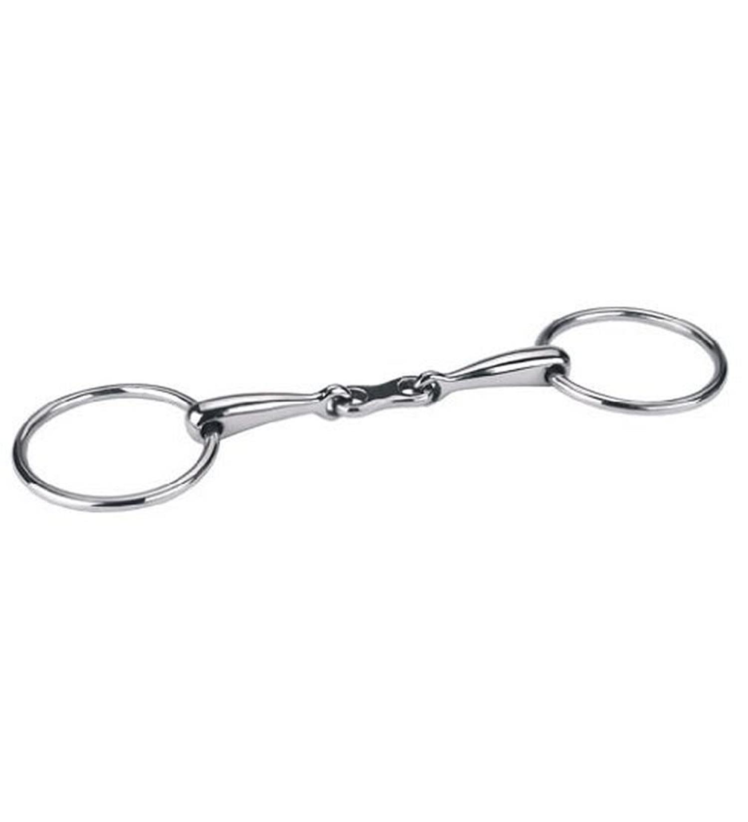 Kerbl 321729/1 Snaffle Bit double broken 14.5cm