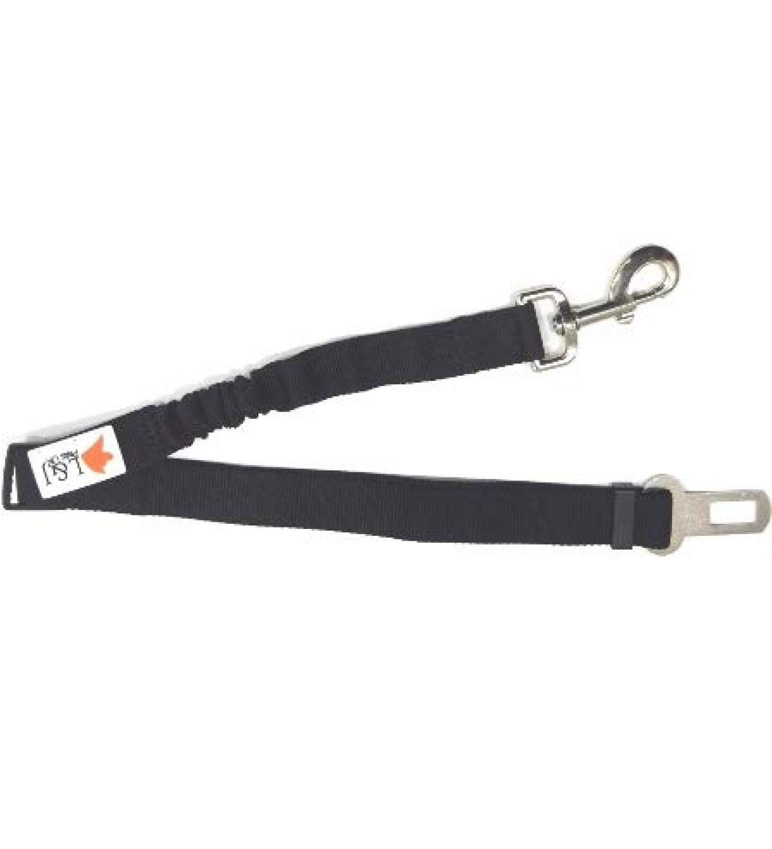 Run. for L&J Pets UK Dual Function The suppressible Adjustable Dog Car Seat belt Anti-Shock Pet Dog Cat Leash (Black) - Buy Online on GoSupps.com
