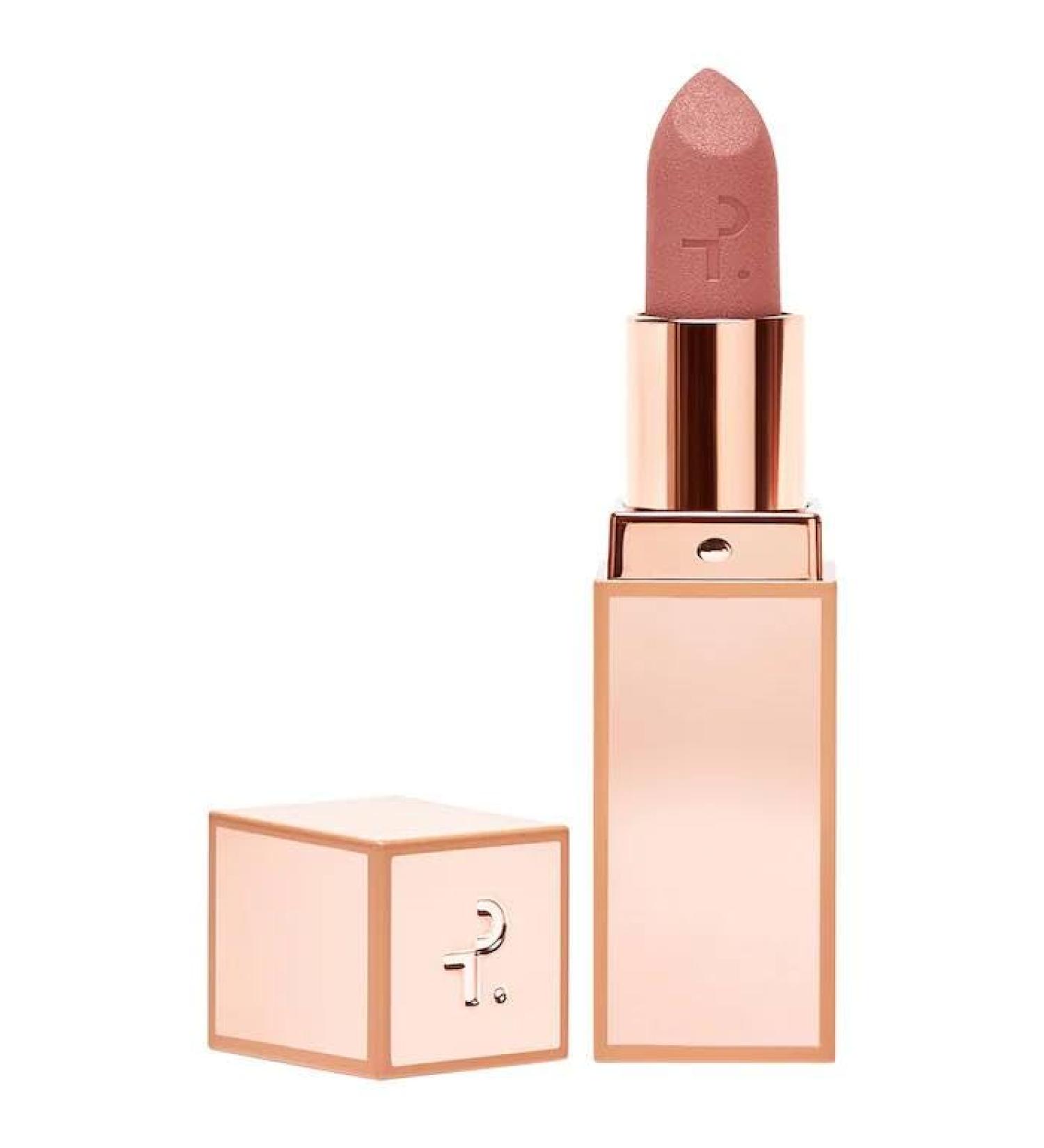 PATRICK TA Major Headlines Matte Suede Lipstick - Flushed - dusty rose Flushed 1 Count (Pack of 1)