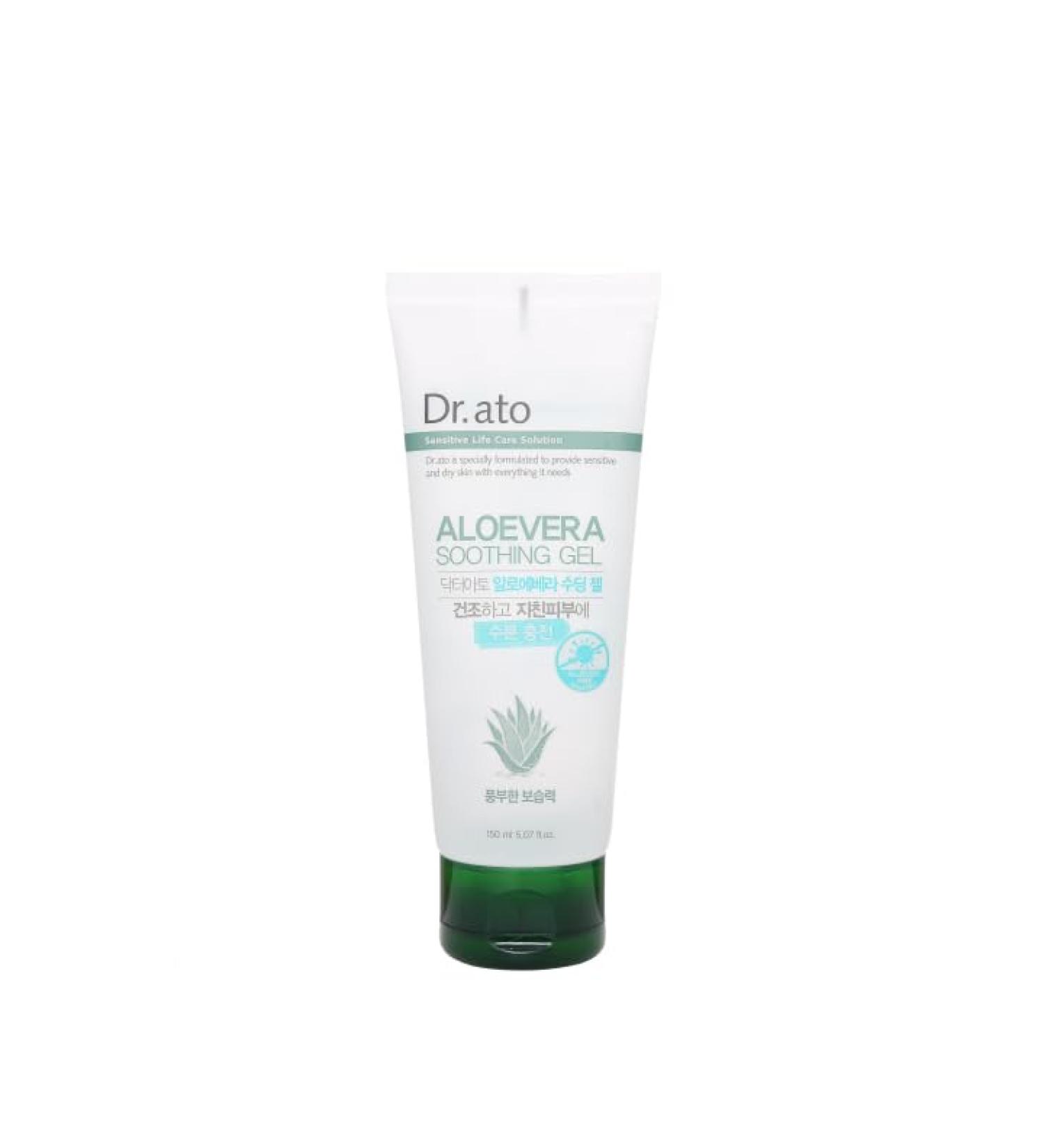 Aloe Vera Soothing Gel - Intensive Aloe Infusion Hydrating After Sun Skin Care Relief 90% Pure Aloe Vera Concentration for Healing Nourishment and Protection Korean Skincare (5.07 Fl Oz)