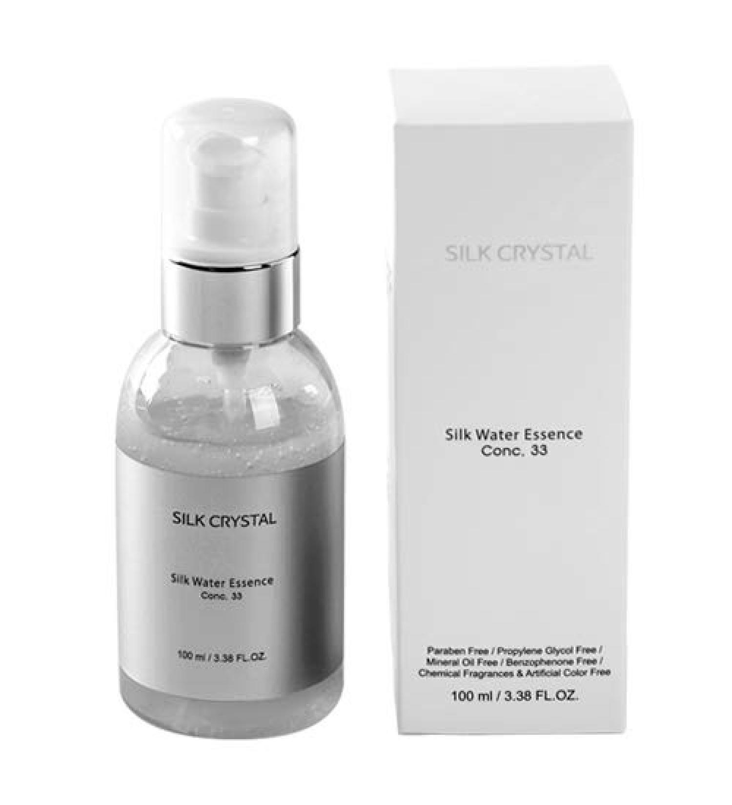Silk Water Essence | THE SILK CRYSTAL | Non-Greasy Multi-Functional Lotion Toner & Essence | Deep Moisturizing Korean Skincare (3.38 FL.OZ - Buy Online on GoSupps.com