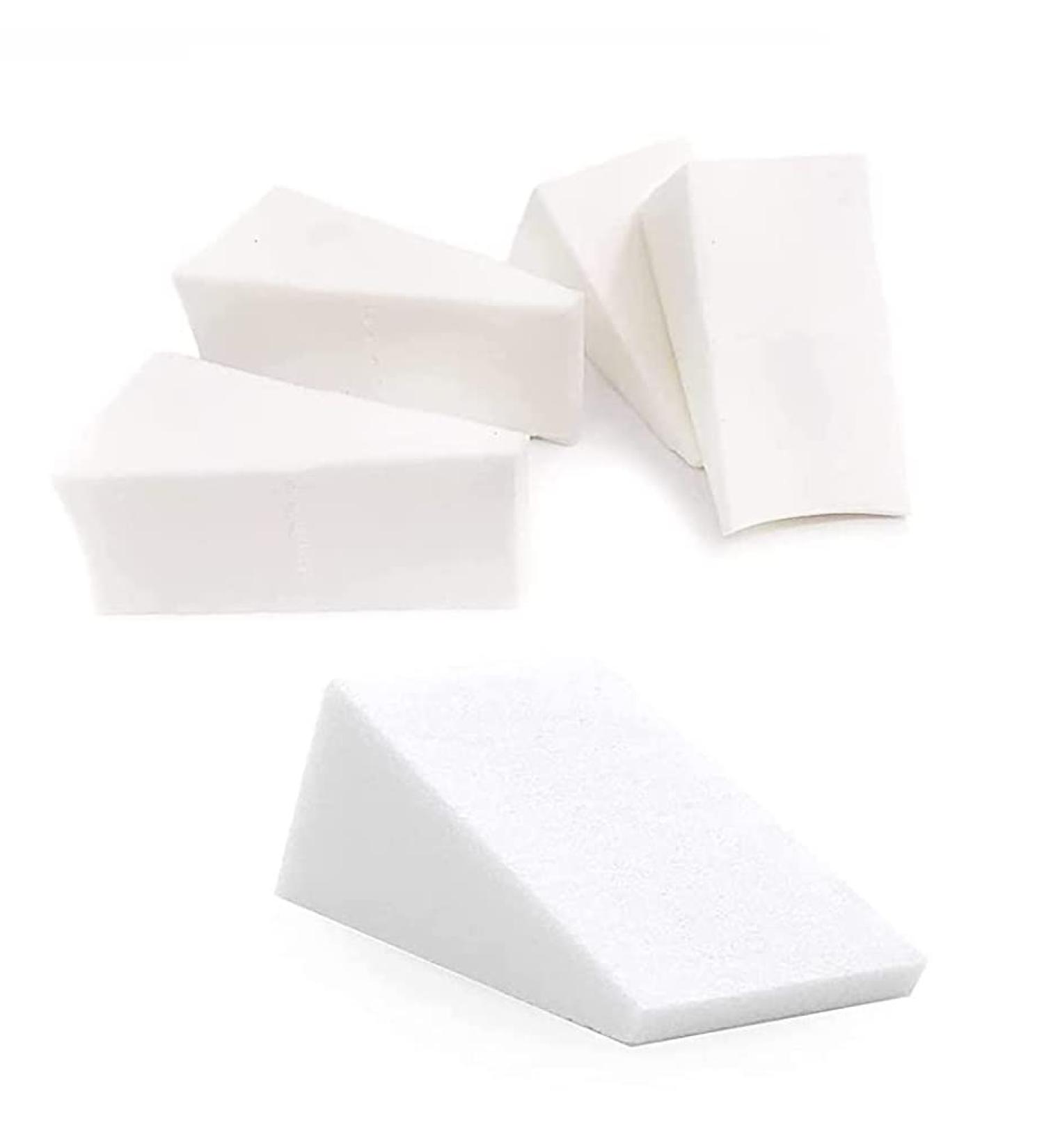 Artist's Choice Makeup Sponge Mini Applicator Wedges - 100 Pack, Latex-Free for Foundation, Blush, Eye Shadow - Crisp Edges for Control and Effortless Blending - Sanitary Single-Use Option - Buy Online on GoSupps.com