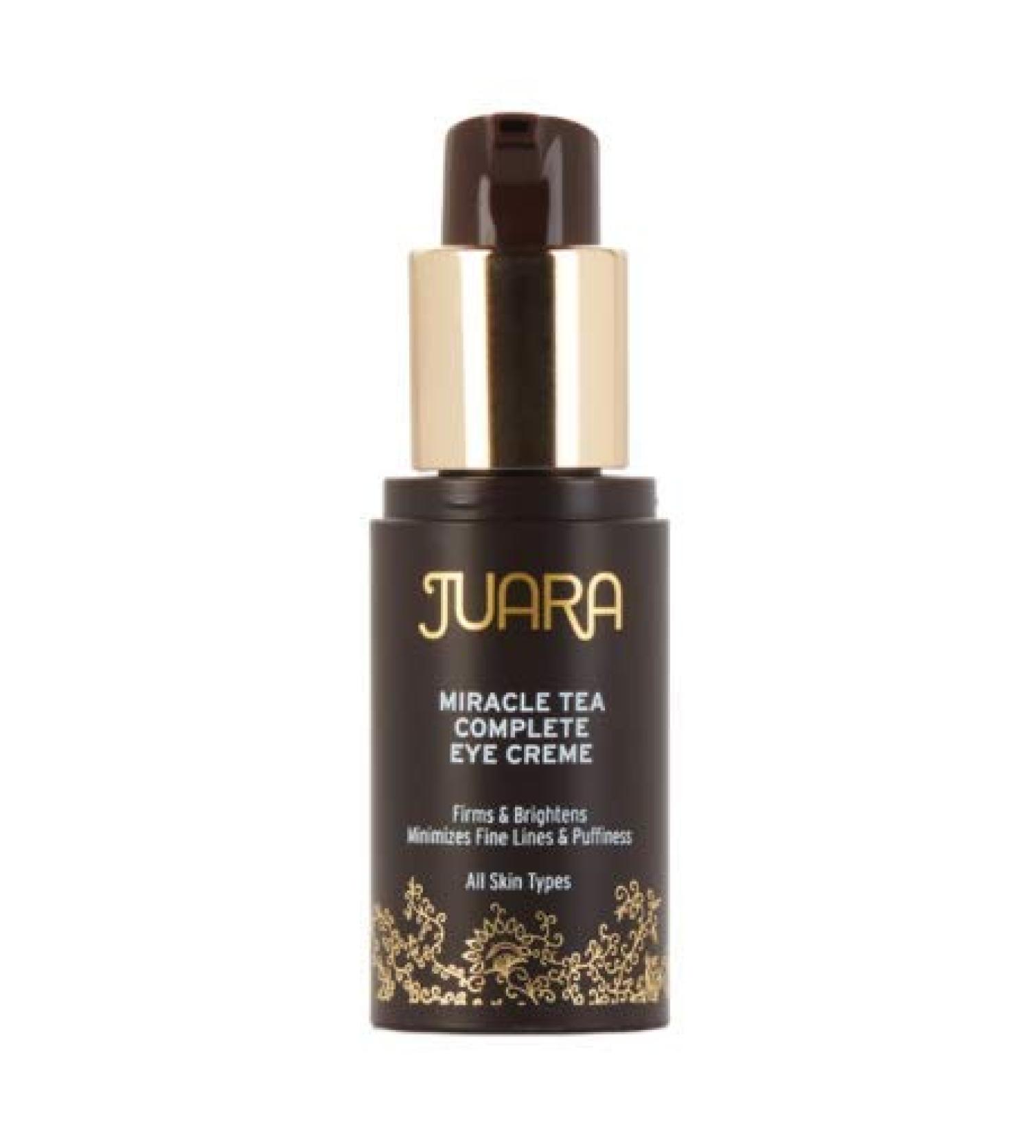 JUARA Miracle Tea Complete Eye Creme - Brightening & Hydrating | Reduce Dark Circles & Fine Lines | 0.5 oz - Buy Online on GoSupps.com